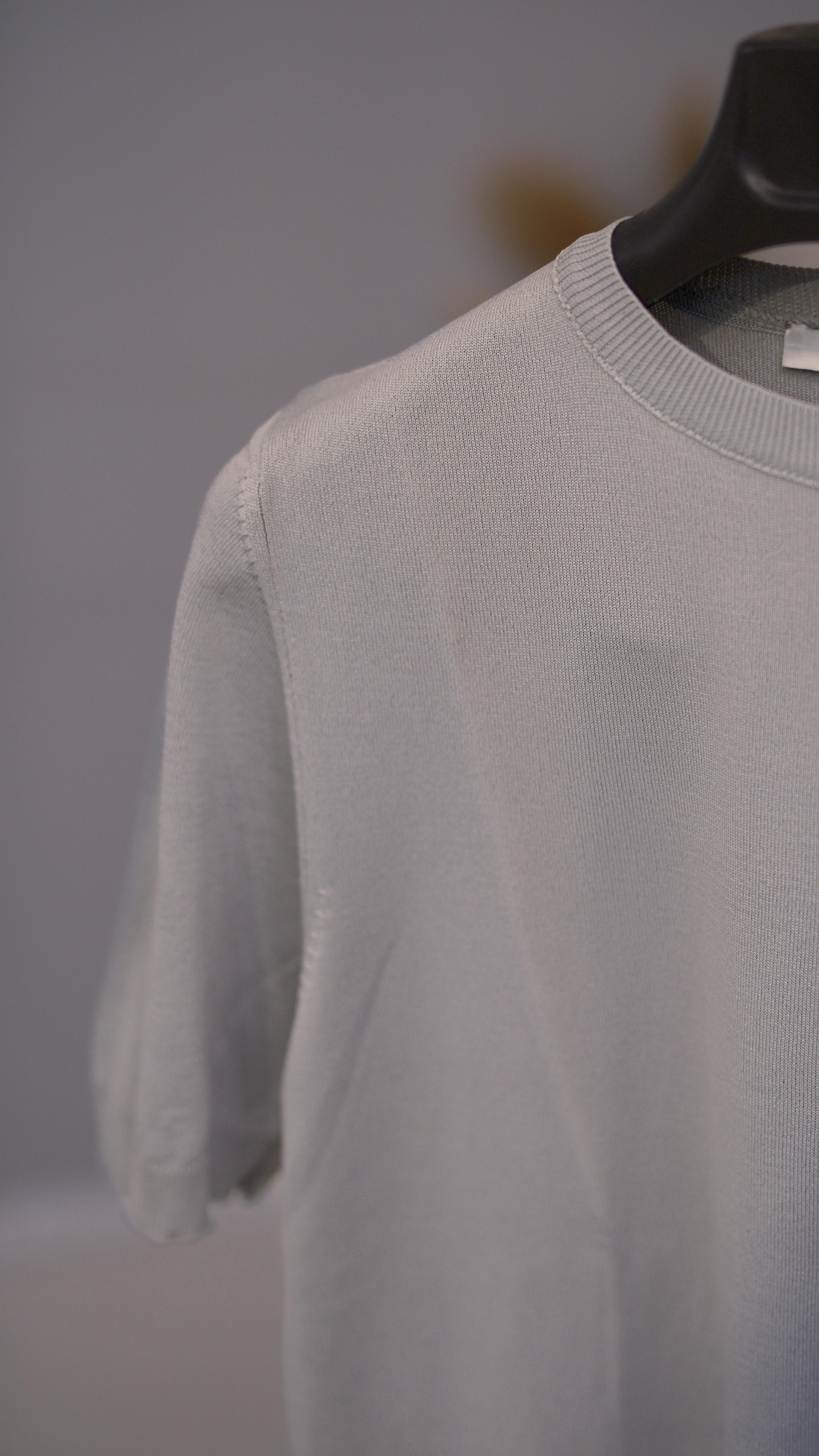 Smoke Gray Casual Triko 