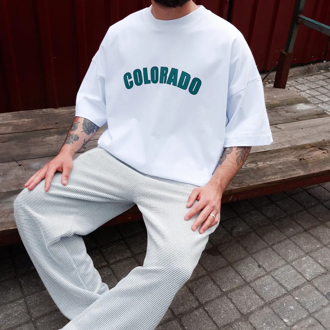 Colorado Beyaz Extra Oversize Tshirt