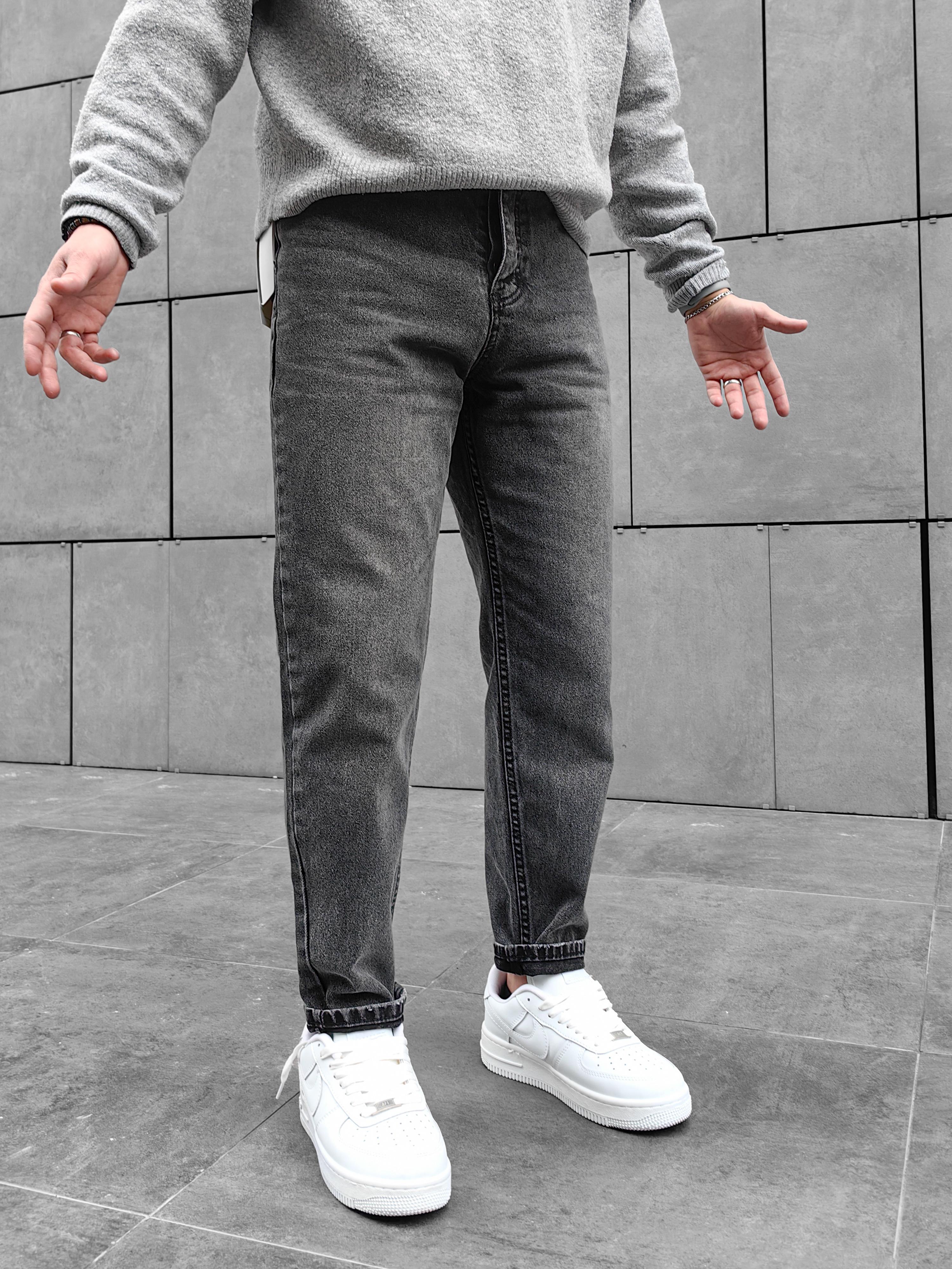 Antrasit Boyfriend Jean