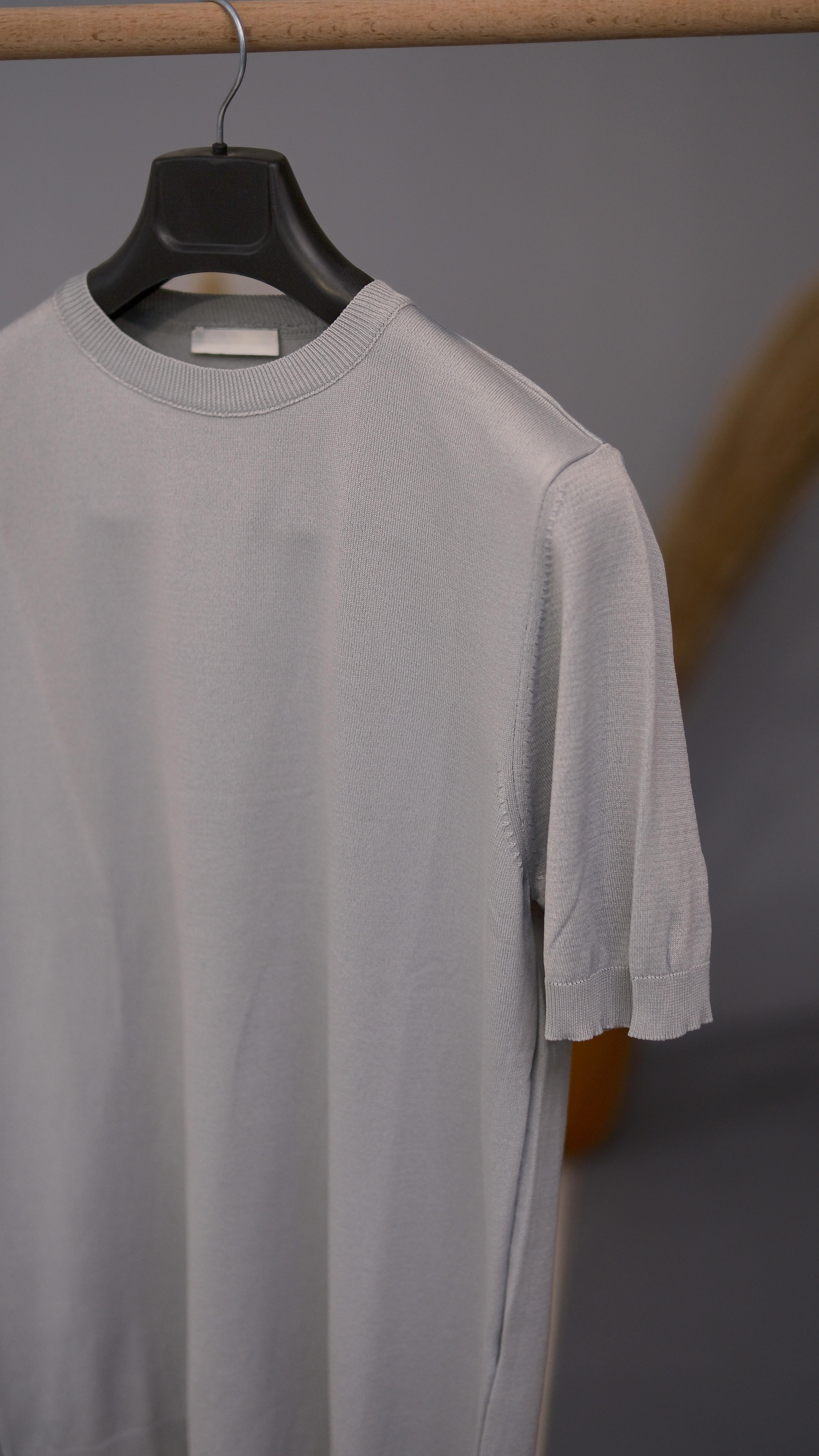Smoke Gray Casual Triko 