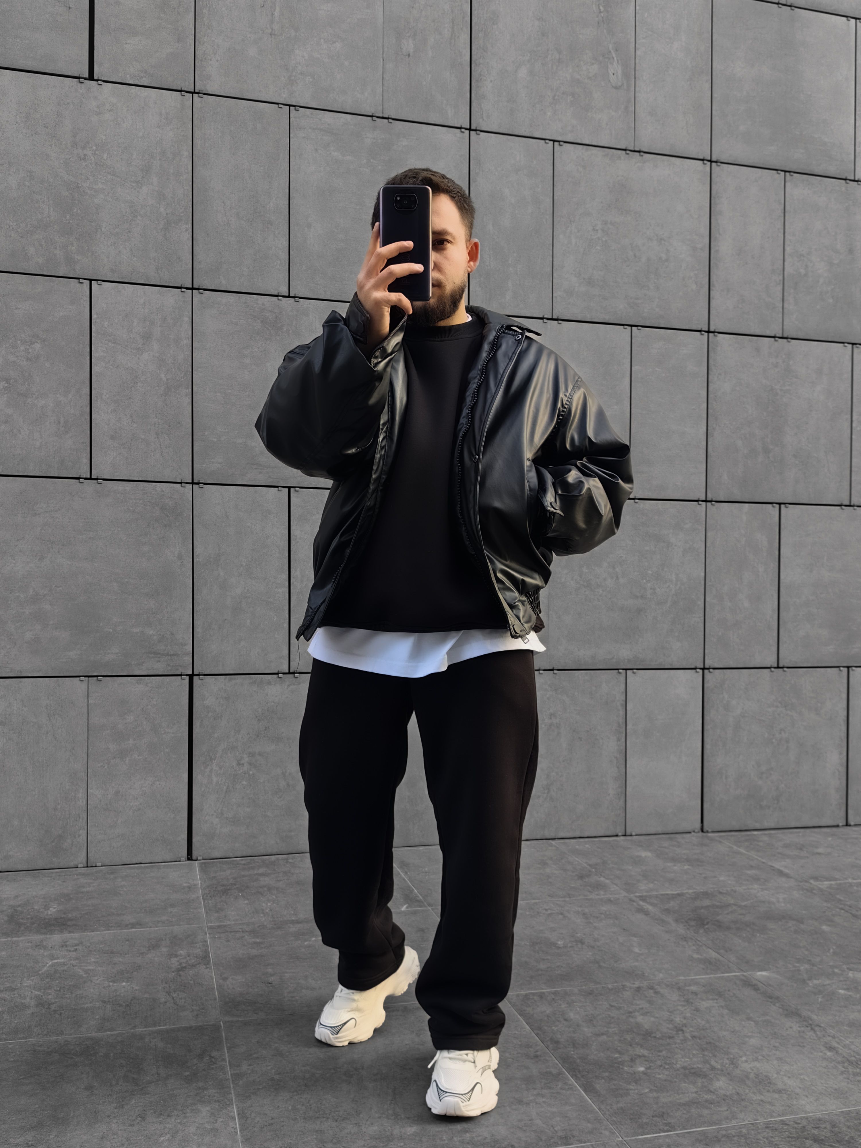 Oversize Deri Ceket