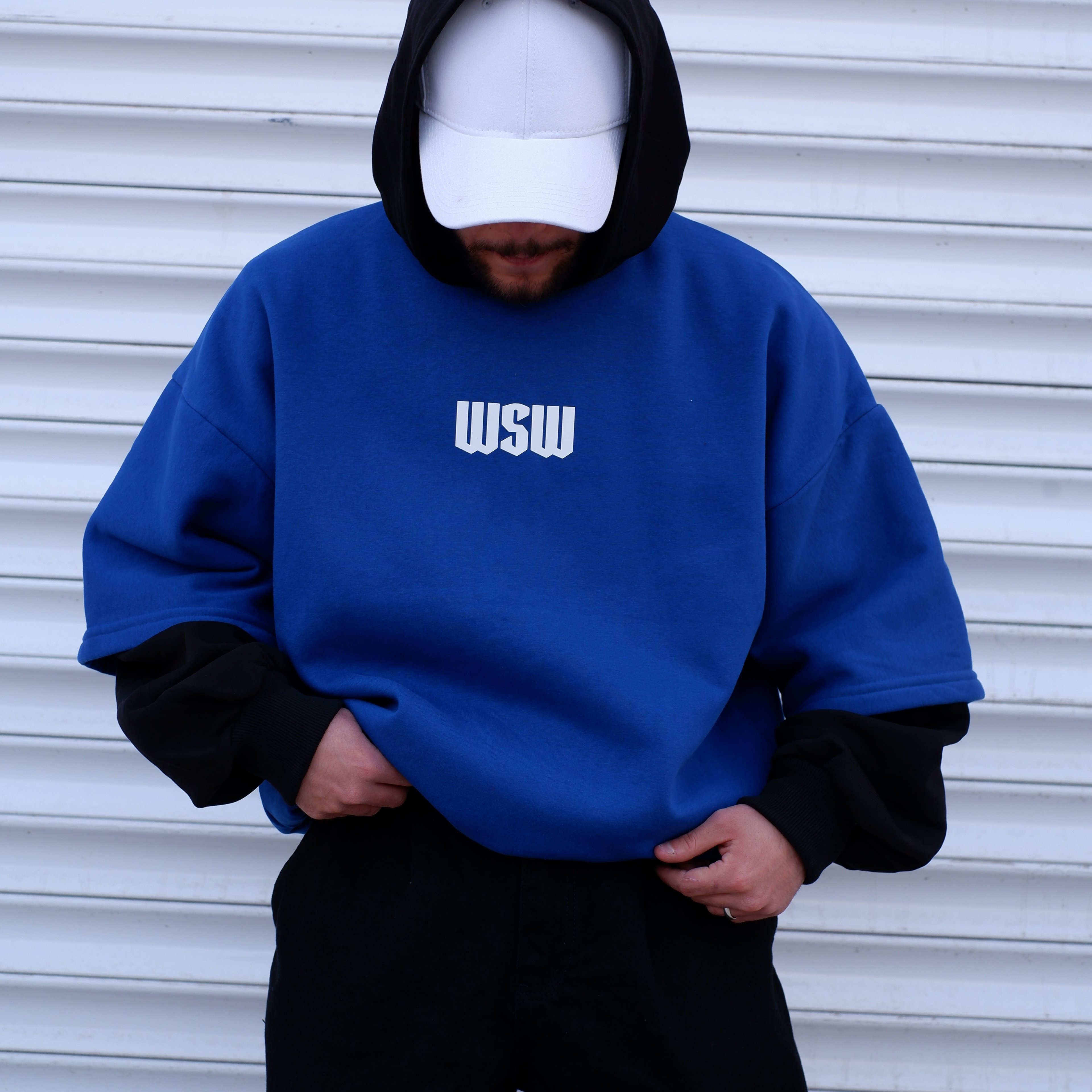 Çift Katlı Ekstra Oversize Hoodie