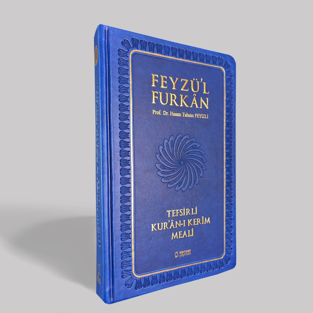 Feyzü'l Furkan Tefsirli Kur'an-ı Kerim Meali (Orta Boy - Tefsirli Meal - Ciltli)