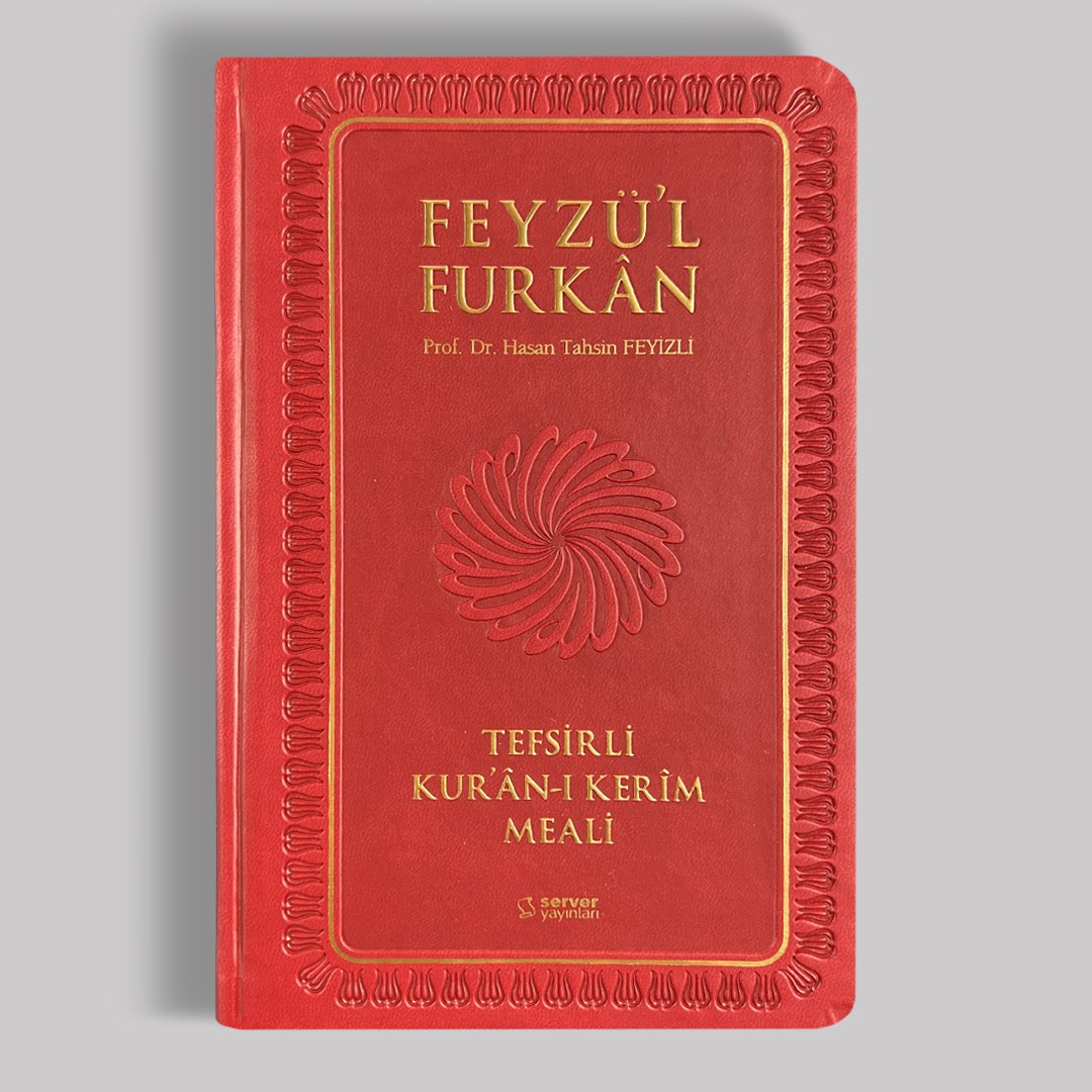 Feyzü'l Furkan Tefsirli Kur'an-ı Kerim Meali (Orta Boy - Tefsirli Meal - Ciltli)