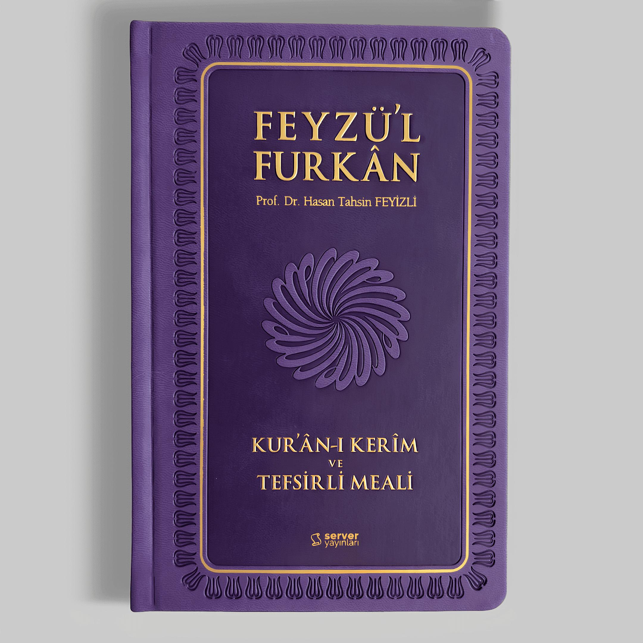 Feyzü'l Furkan Kur'ân-ı Kerîm ve Tefsirli Meali (Orta Boy - Mushaf ve Meal - Ciltli) 5 Renk