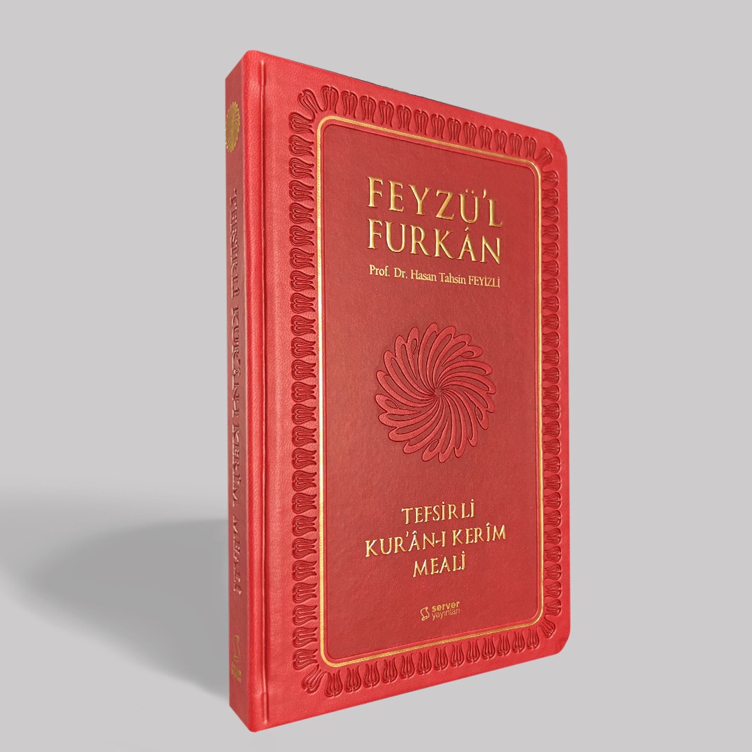 Feyzü'l Furkan Tefsirli Kur'an-ı Kerim Meali (Orta Boy - Tefsirli Meal - Ciltli)