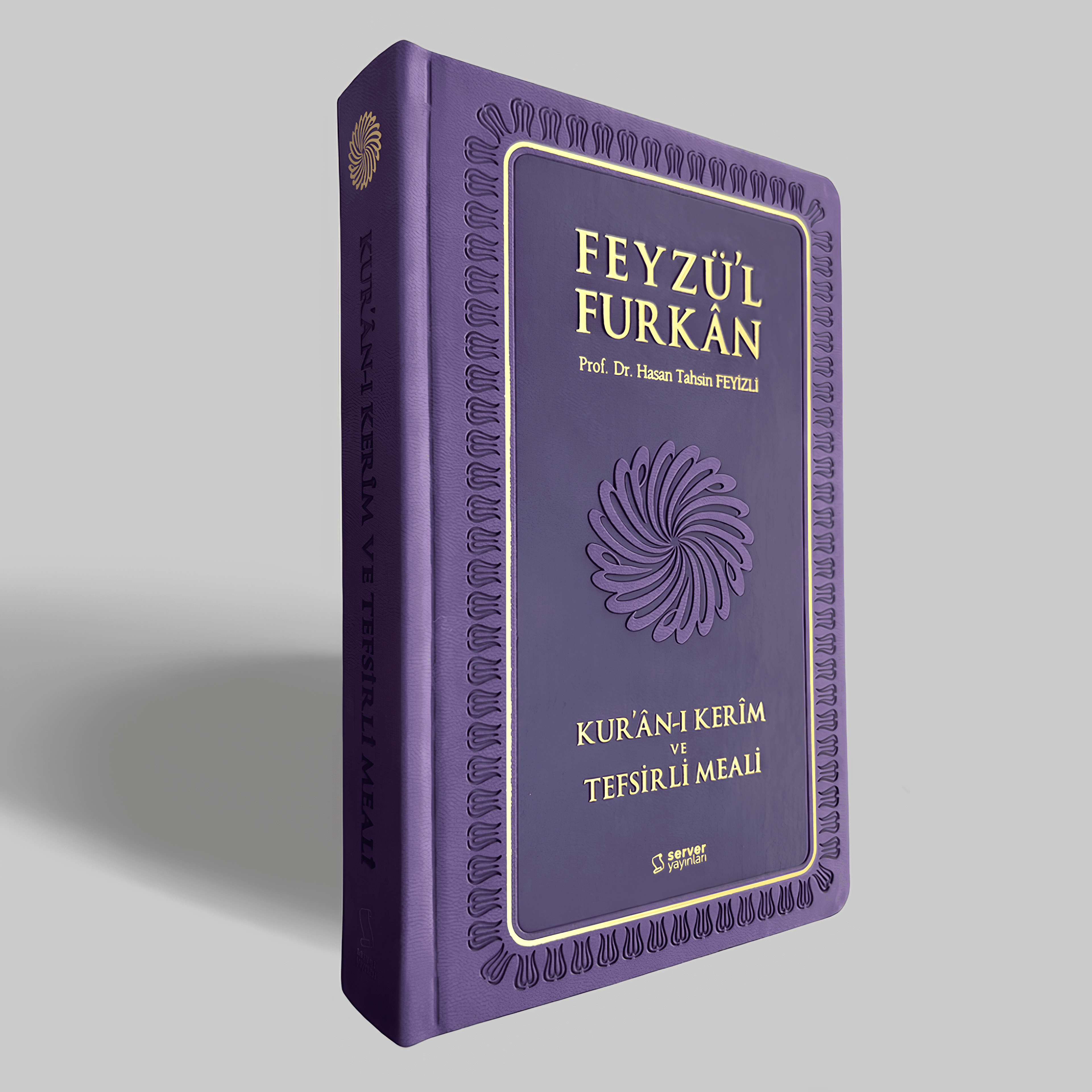 Feyzü'l Furkan Kur'ân-ı Kerîm ve Tefsirli Meali (Orta Boy - Mushaf ve Meal - Ciltli) 5 Renk