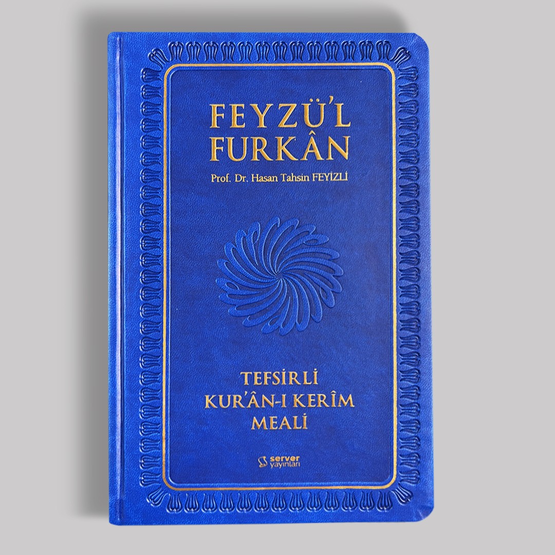 Feyzü'l Furkan Tefsirli Kur'an-ı Kerim Meali (Orta Boy - Tefsirli Meal - Ciltli)