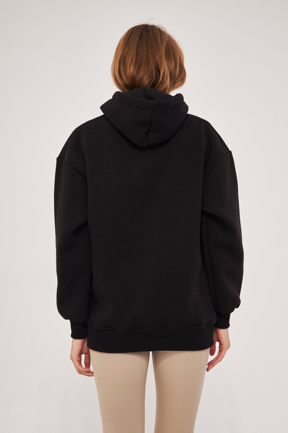 MAK Oversize Unisex Hoodie - Şardonlu