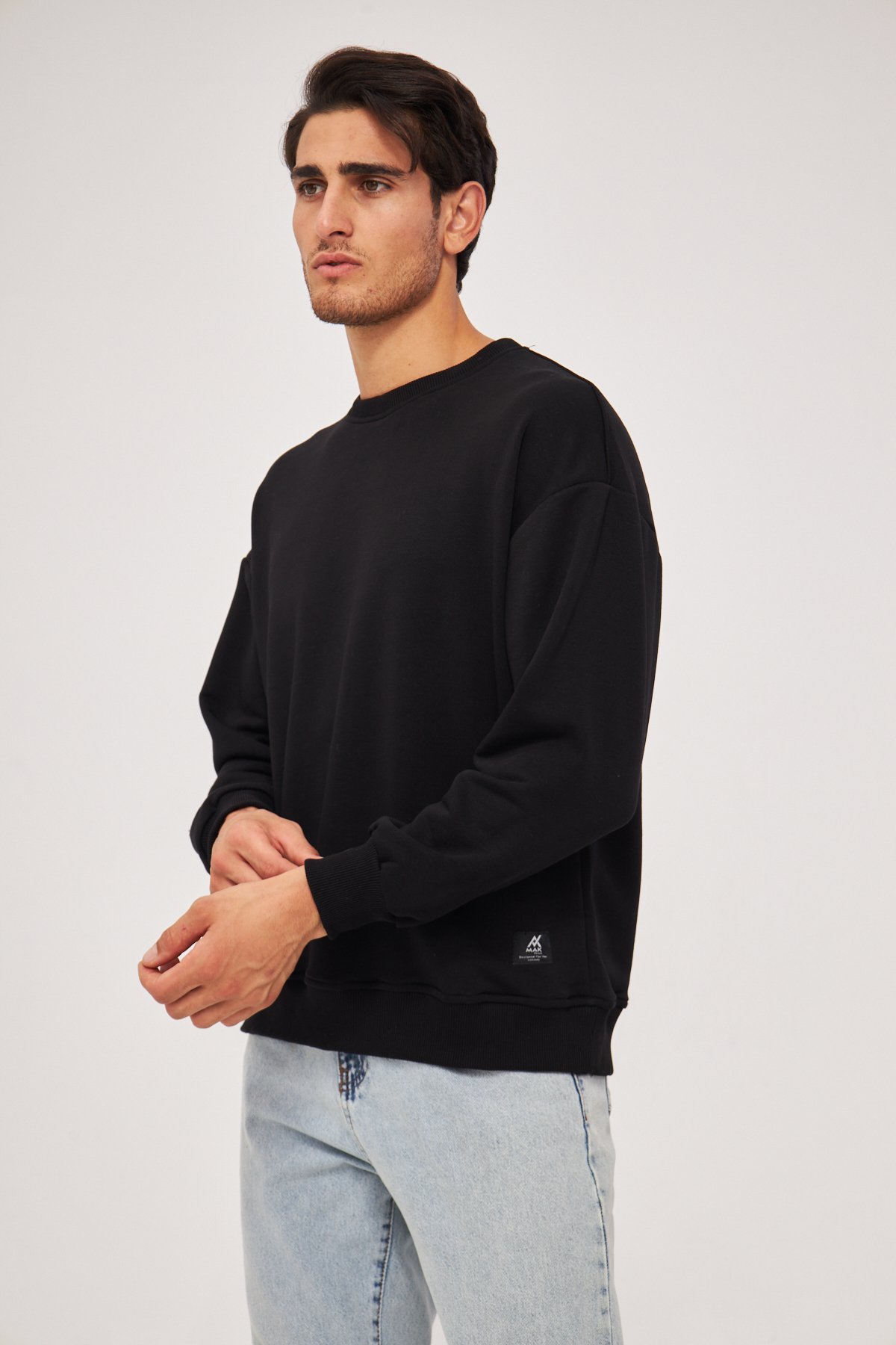 MAK Oversize Unisex Sweatshirt - Şardonsuz