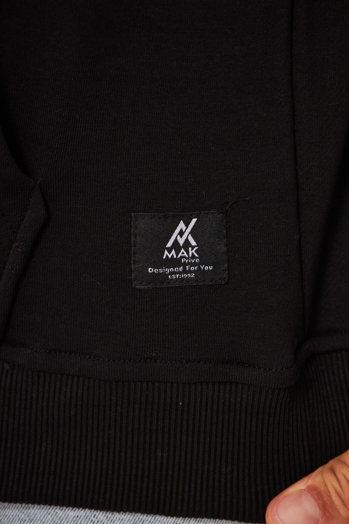 MAK Oversize Unisex Hoodie - Şardonsuz