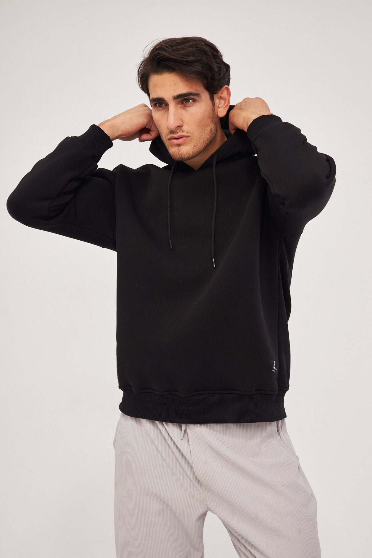 MAK Oversize Unisex Hoodie - Şardonlu