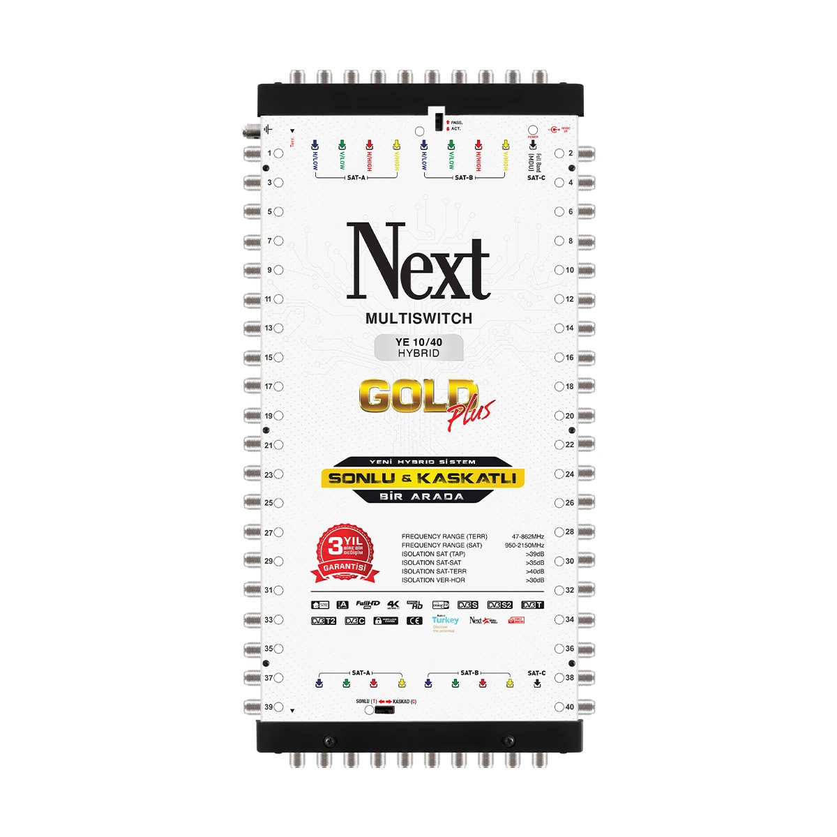 NEXT SANTRAL YE-10/40 Hybrid Uydu Santral ADAPTÖR