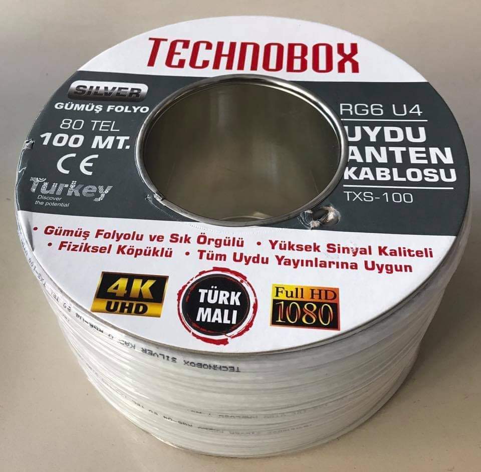 TECHNOBOX 80 TEL ANTEN KABLOSU 100 MT