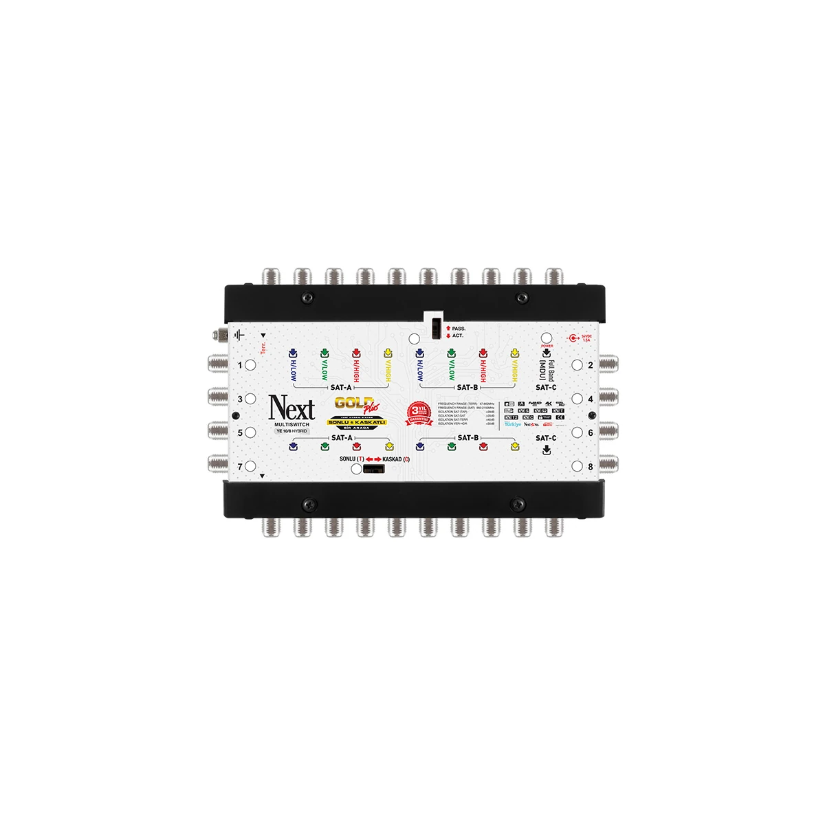 NEXT SANTRAL YE-10/8 Hybrid Uydu Santral