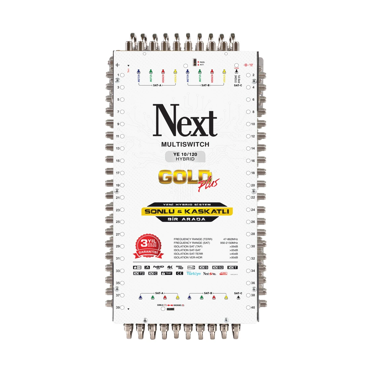 NEXT SANTRAL YE-10/120 Hybrid Uydu Santral ADAPTÖR