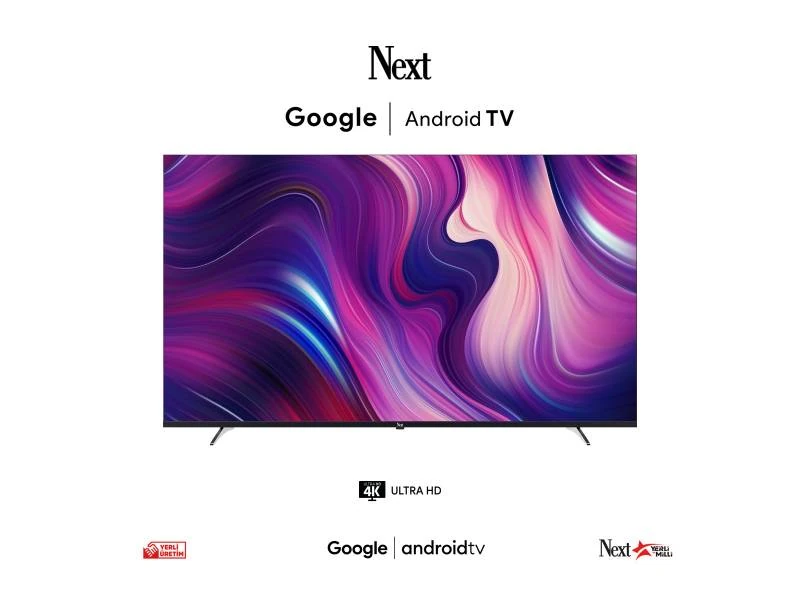 NEXT YE-65020GFSG5-4K 65" 165 Ekran UHD 4K Google Android TV