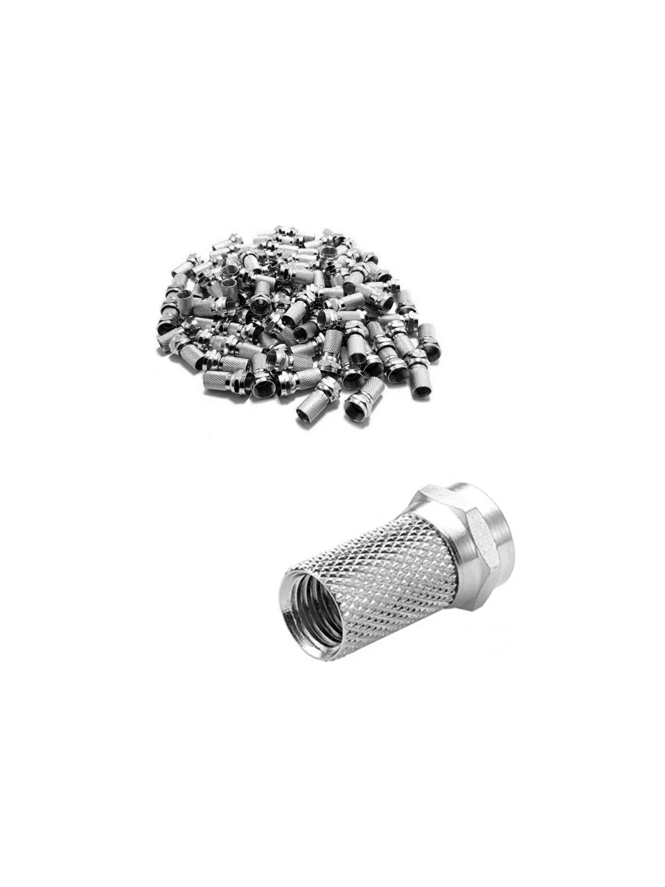 F KONNEKTÖR 100 ADET POŞETTE