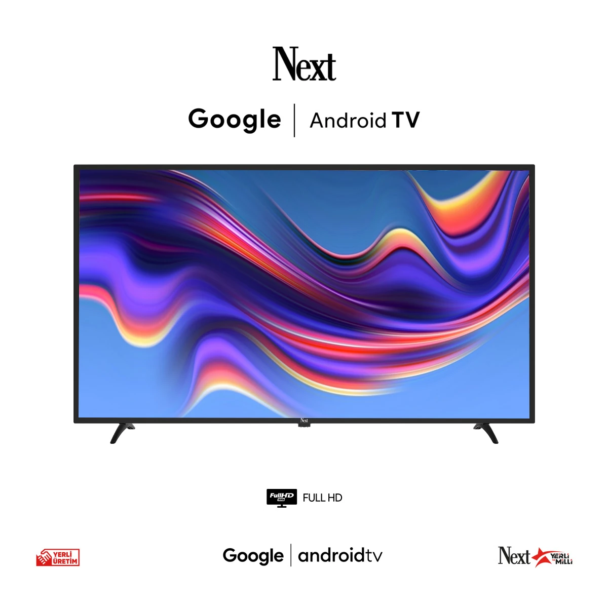 NextYE-43020GG4 43" 109 Ekran Full HD Google Android TV