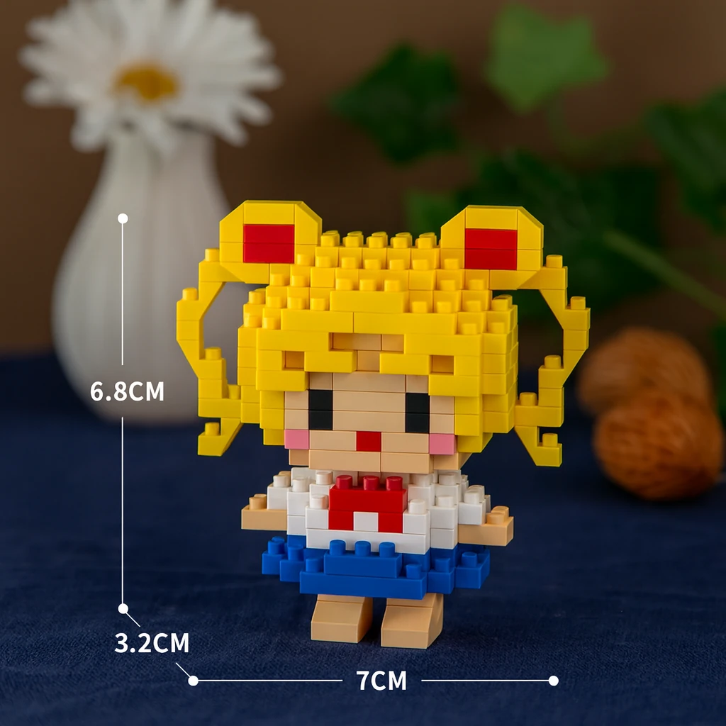 RubikUP - Yapı Blokları - Sailor Moon