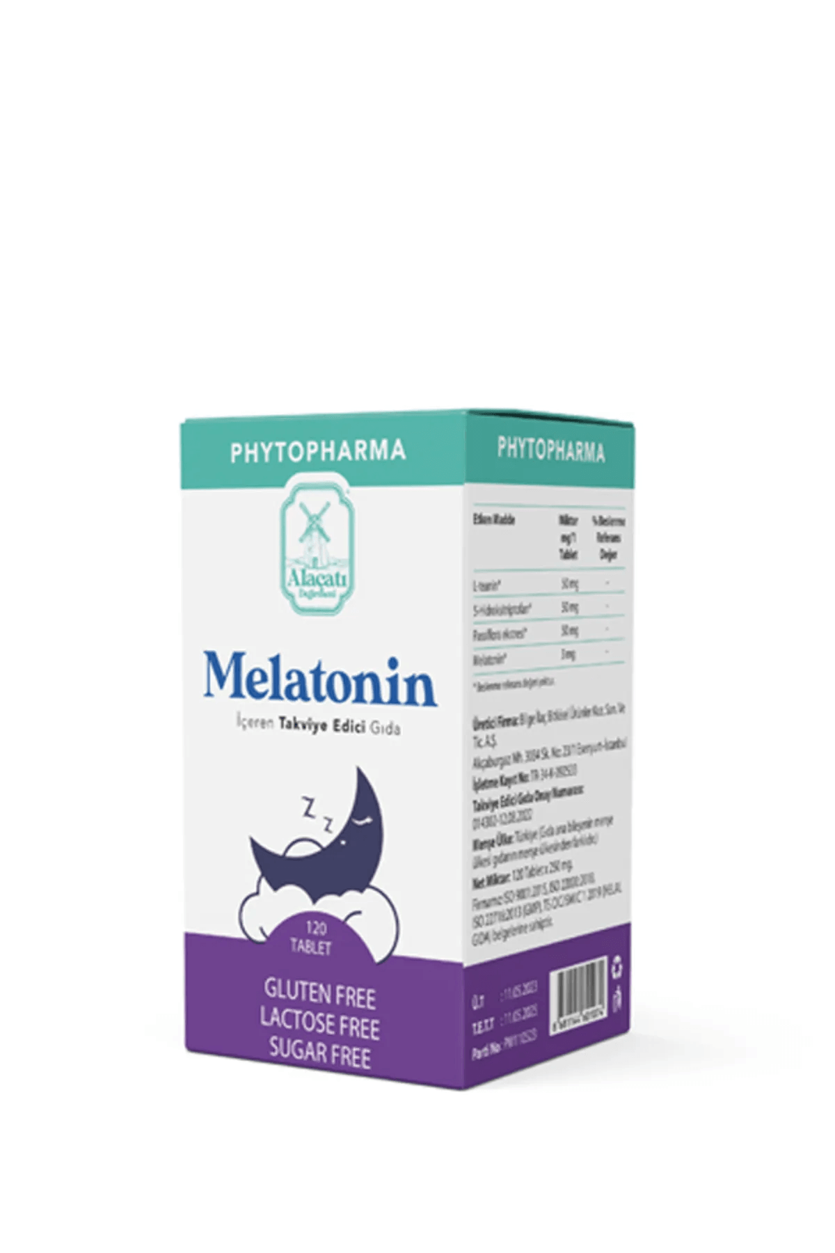 Alaçatı Melatonin 120 tablet 3 mg