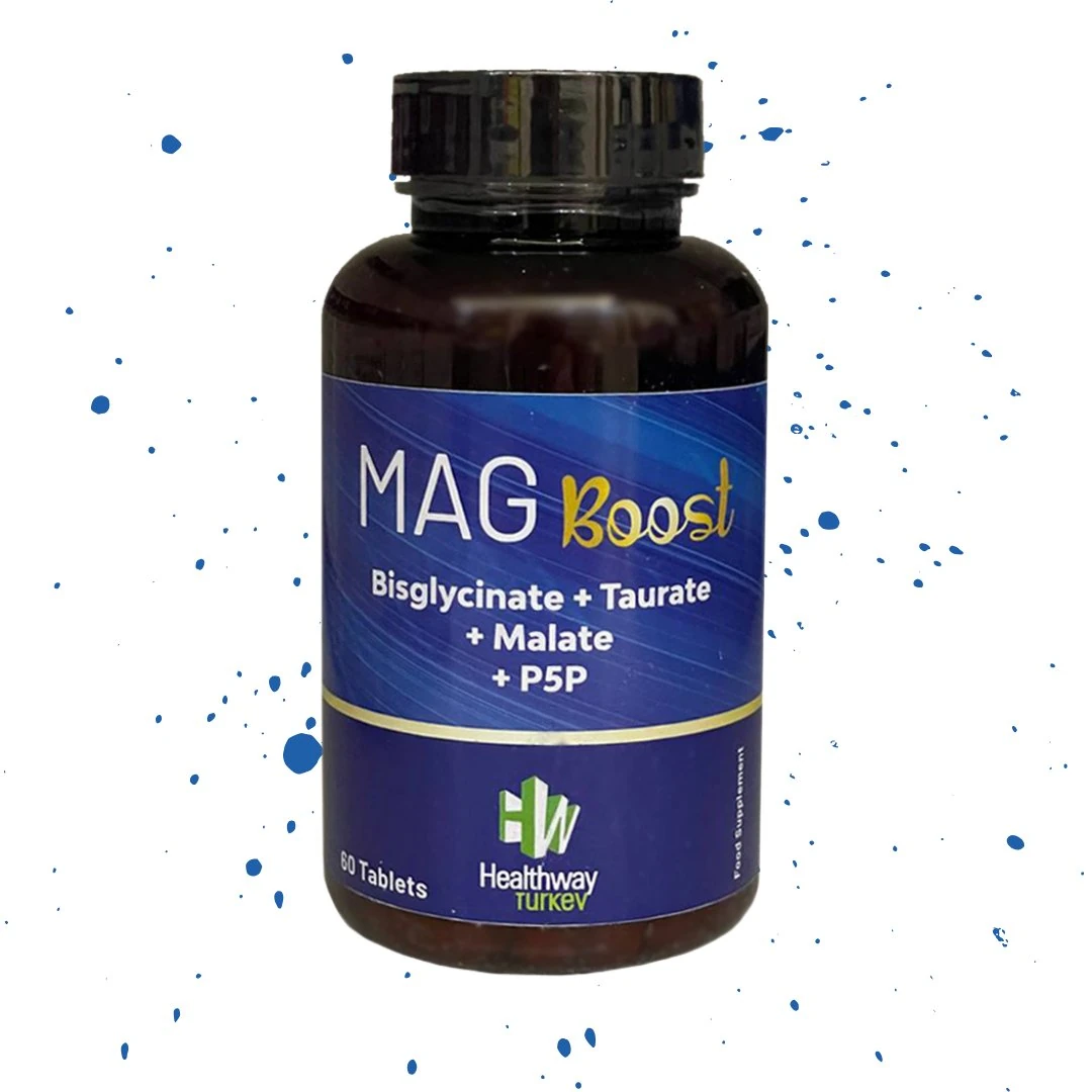 Magboost Magnezyum Bisglisinat Taurat Malat 60 Tablet