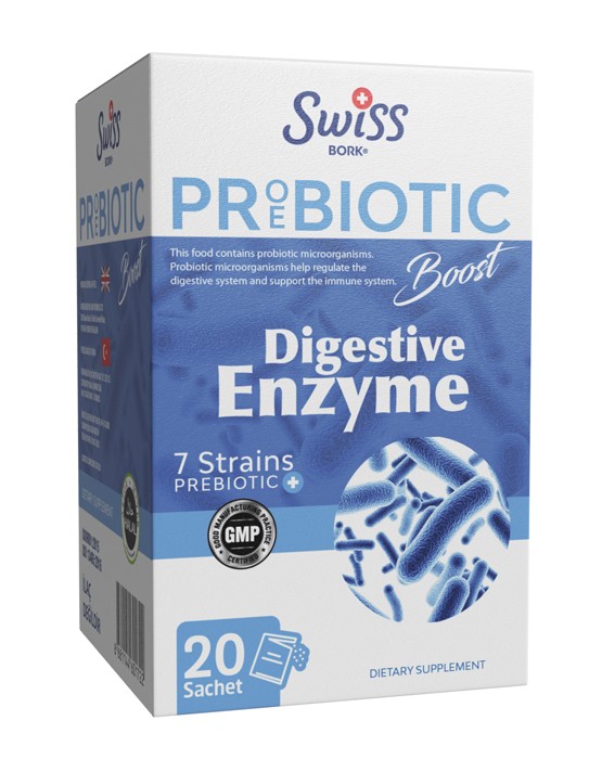 Bork Swiss Natural Bork® Proebiotic Boost Digestive Enzyme