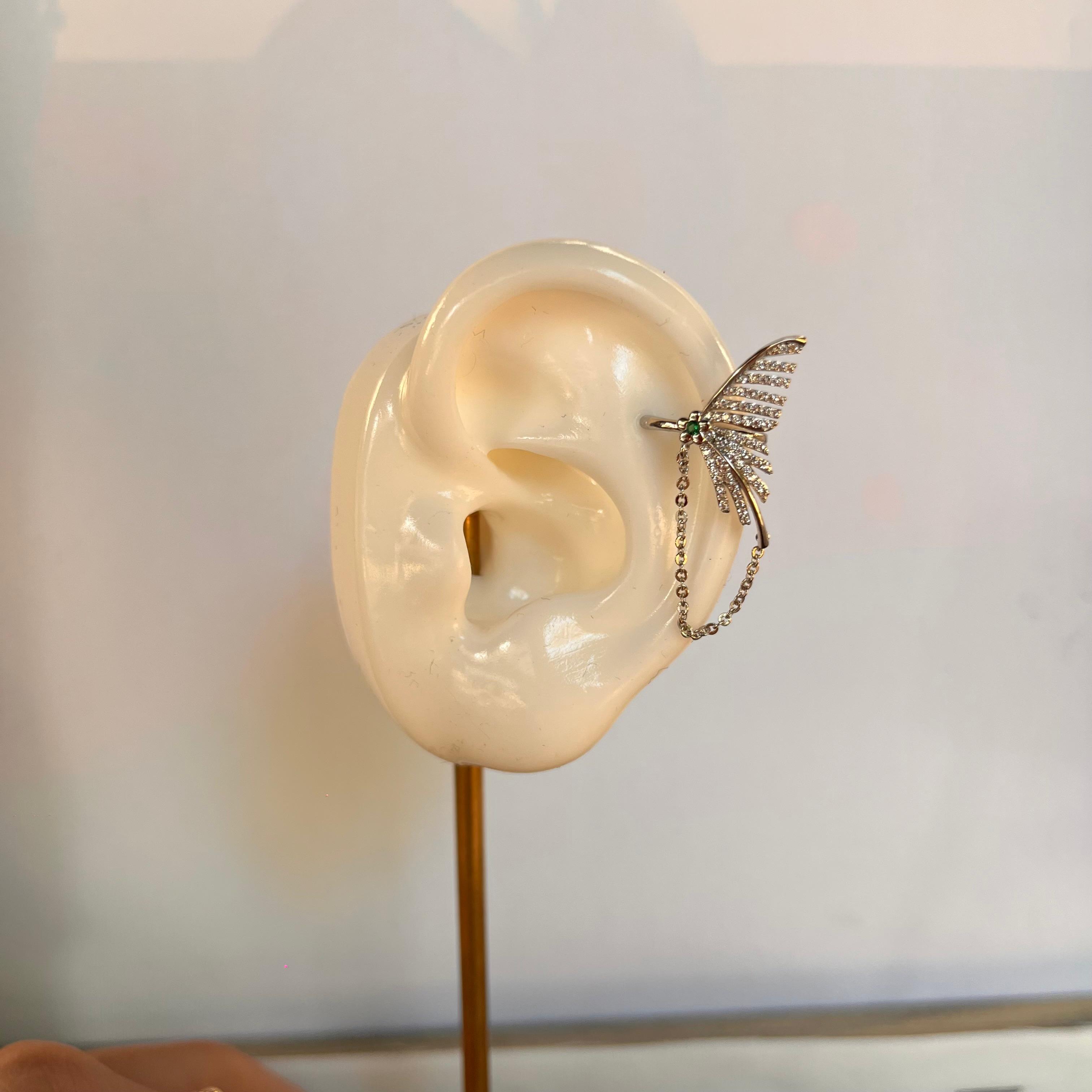 Özel Tasarım Silver Kuğu Model Kıkırdak 1186