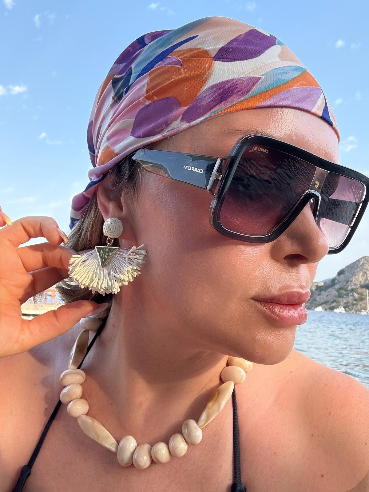 Shela Kombin Hasır Küpe Marka Model Kolye 850