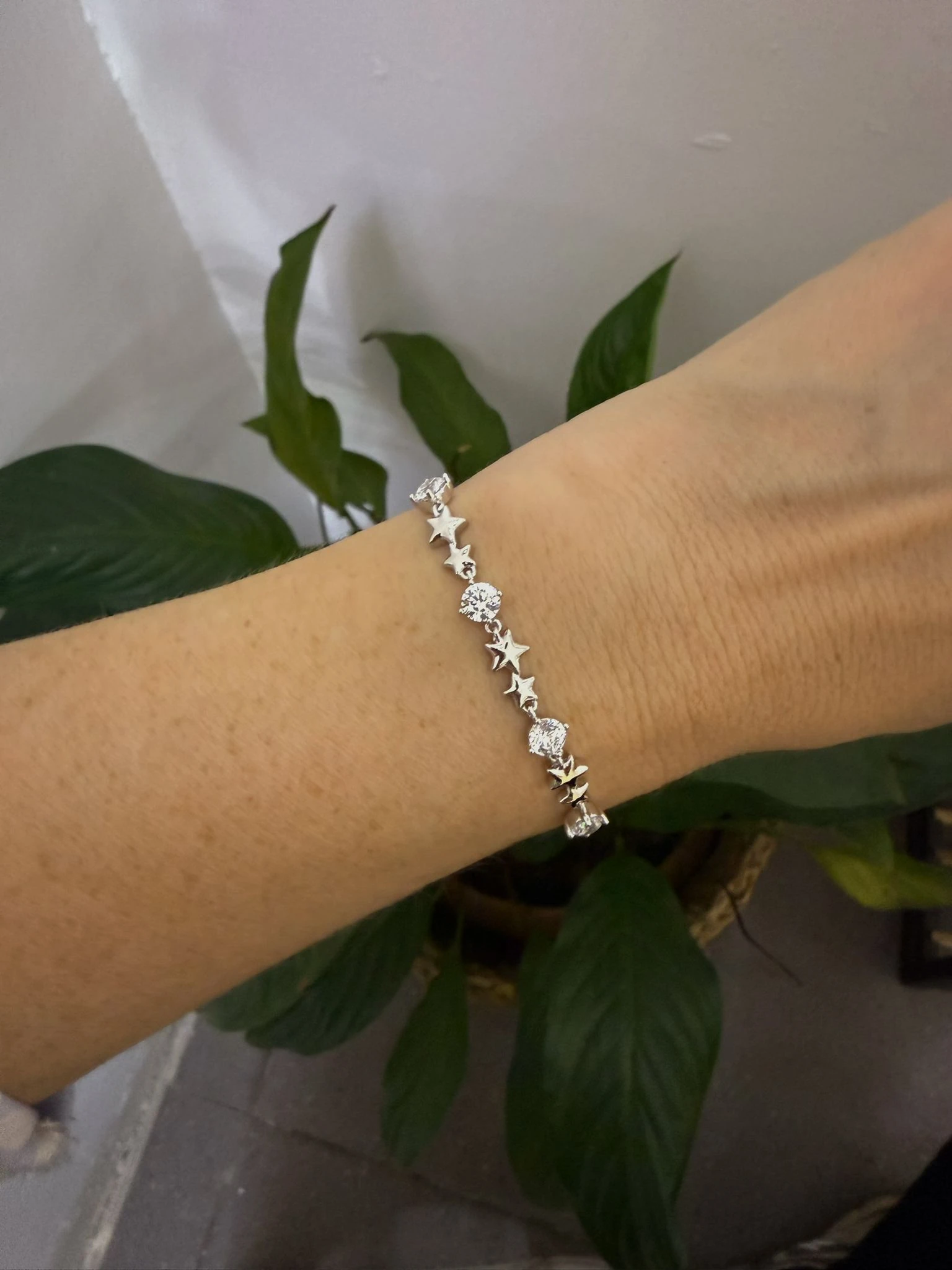 Xuping Zirkon Taşlı Yıldız Şık Bileklik 1244