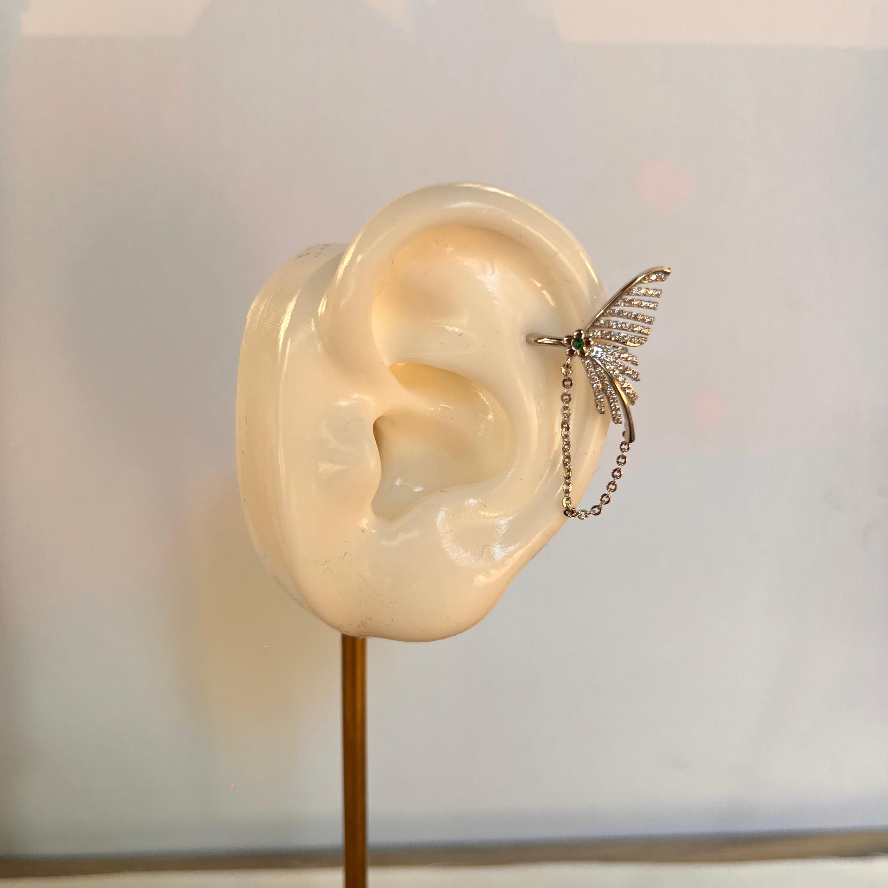 Özel Tasarım Silver Kuğu Model Kıkırdak 1186