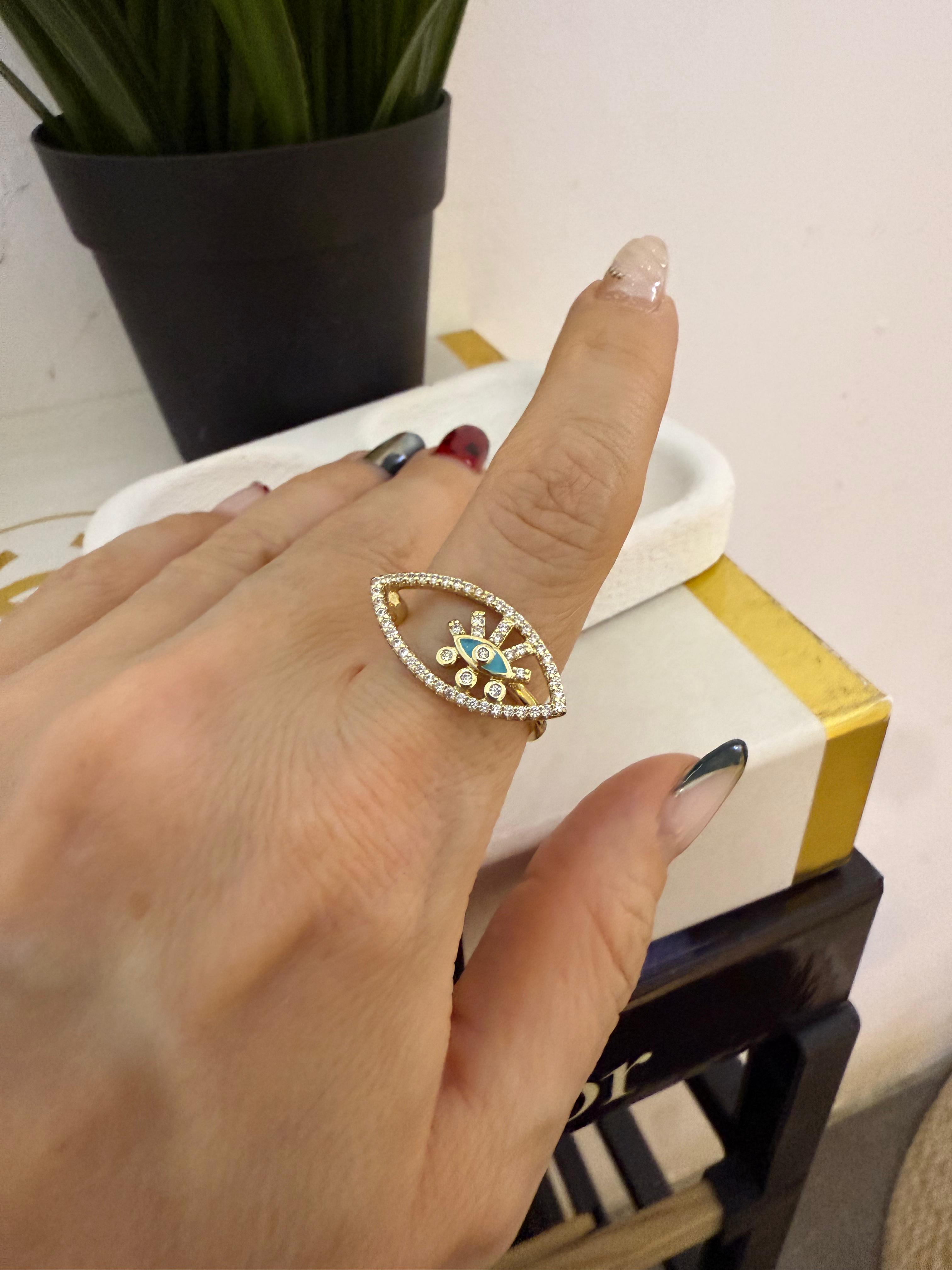 Xuping Zirkon Taşlı Yüzük 1115