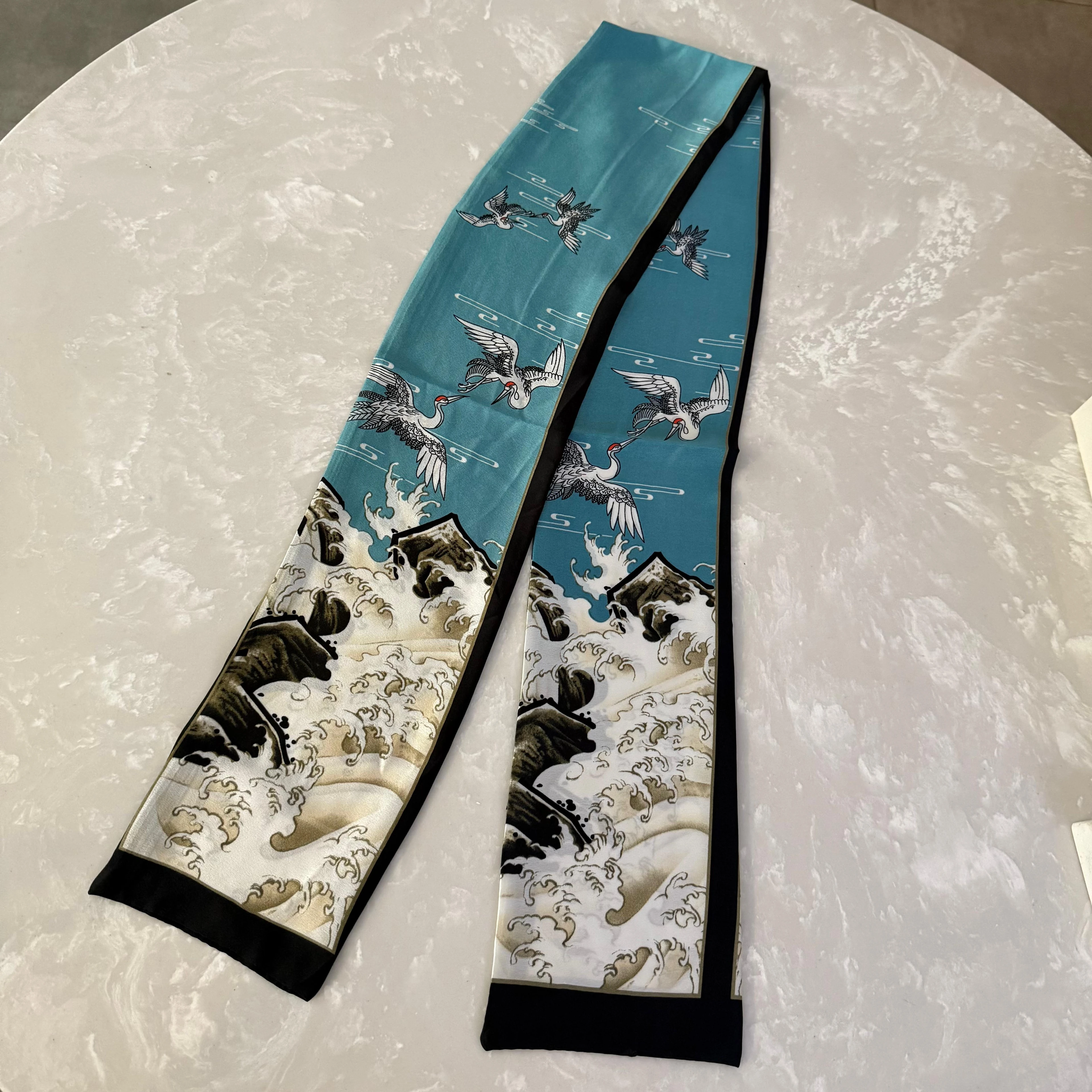 Renkli Desenli Fular 1054