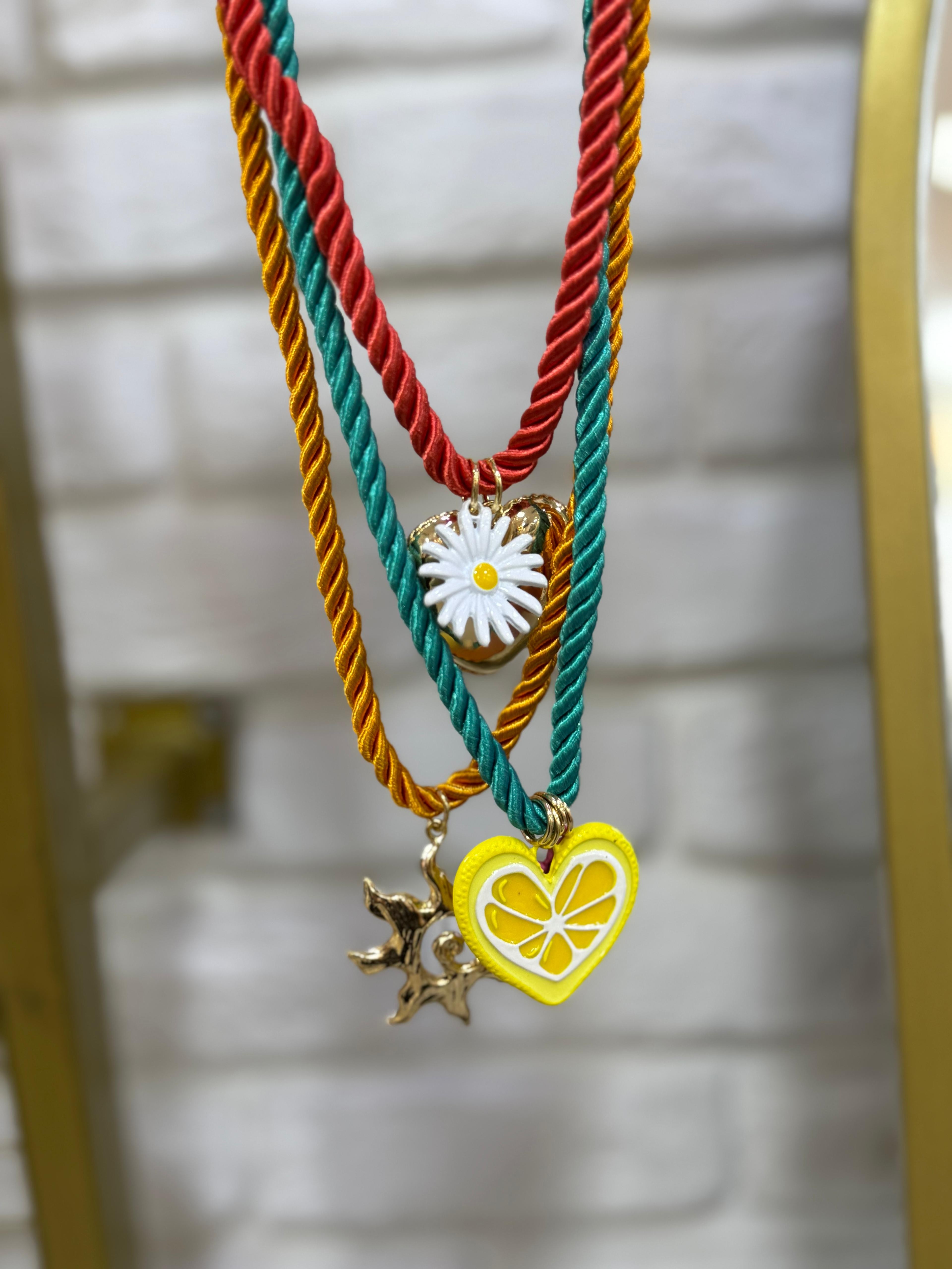 Charmlı Marka Model Halat Kolye 576