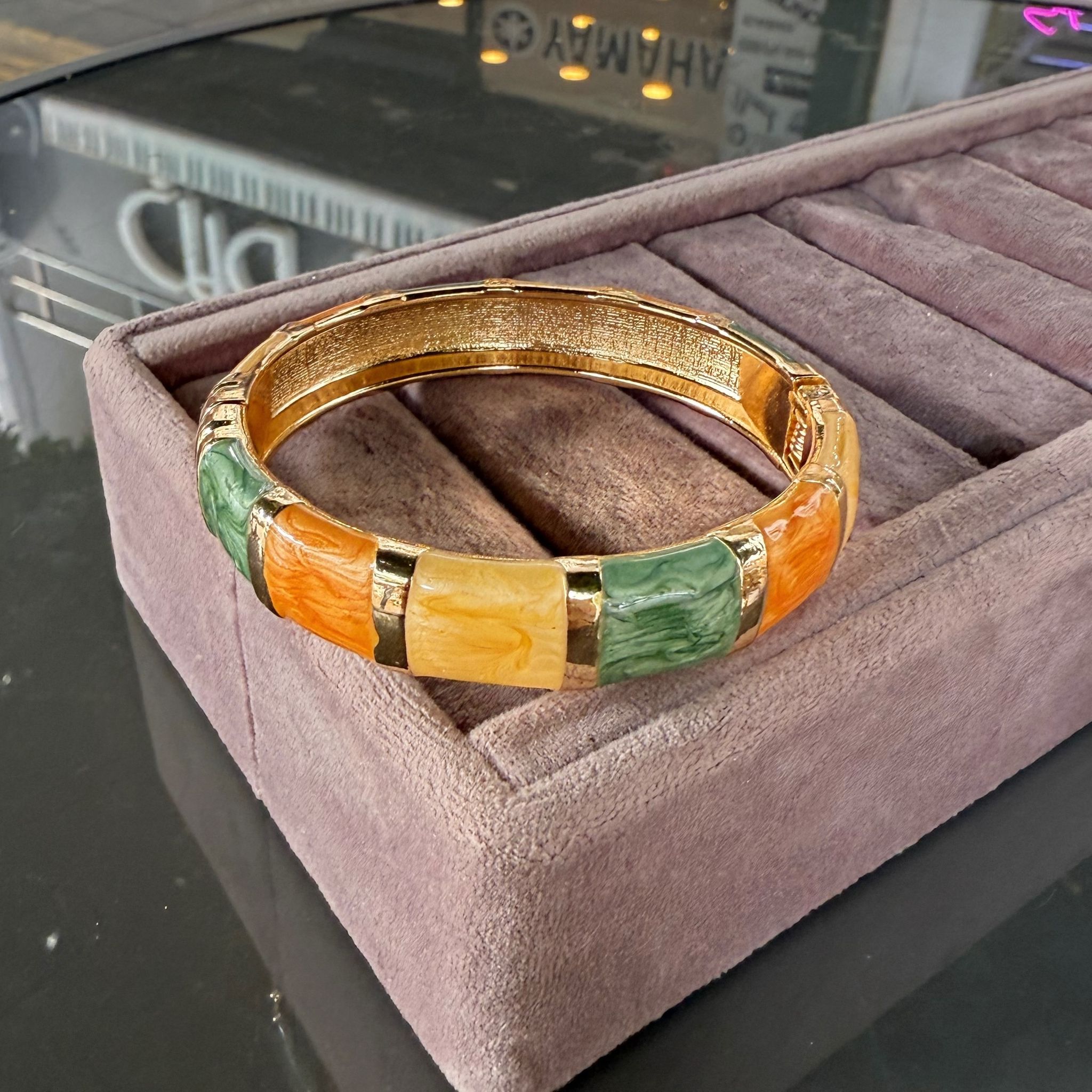 Renkli Mineli Kelepçe 954