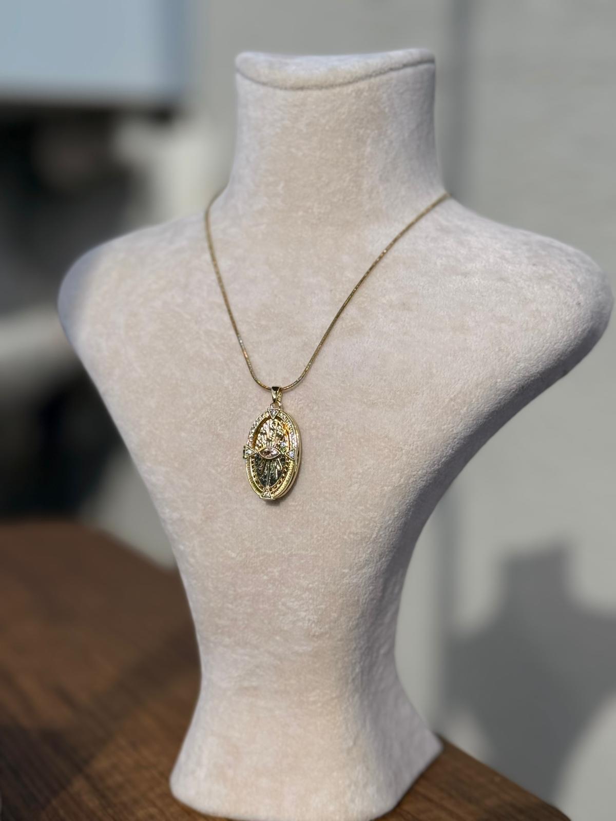 Çelik Anka Kuşlu Alya Kolye 1311