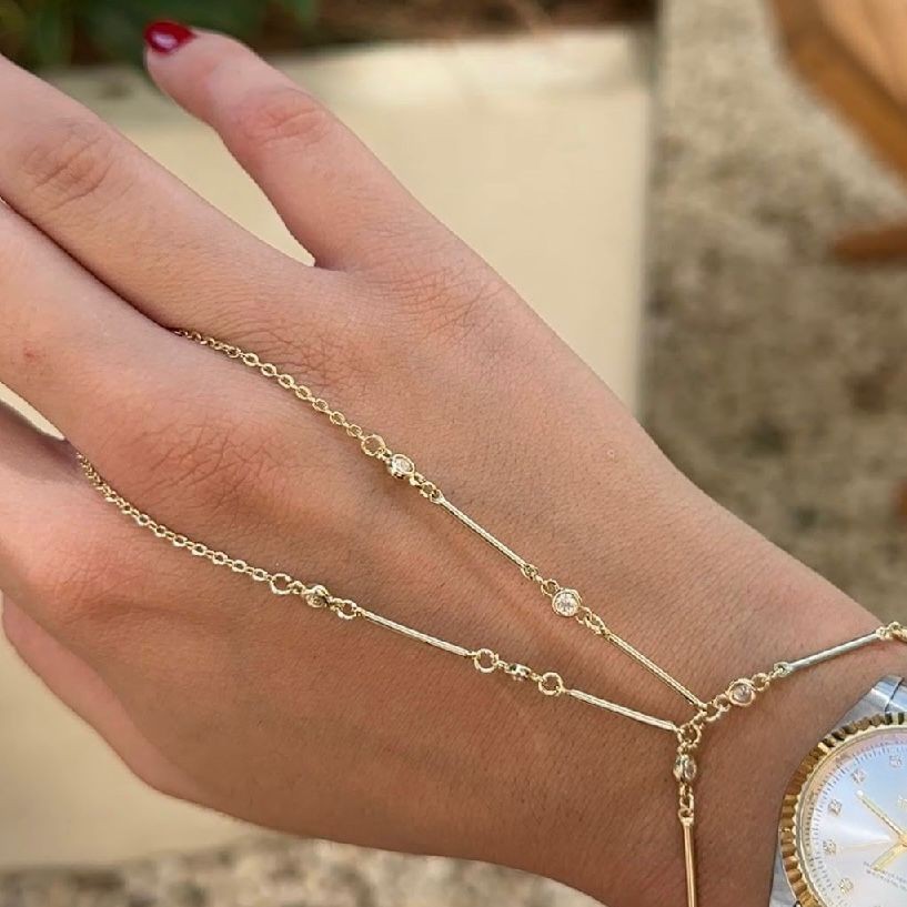 Zirkon Taşlı Özel Tasarım Vip Model Gold Şahmeran 840