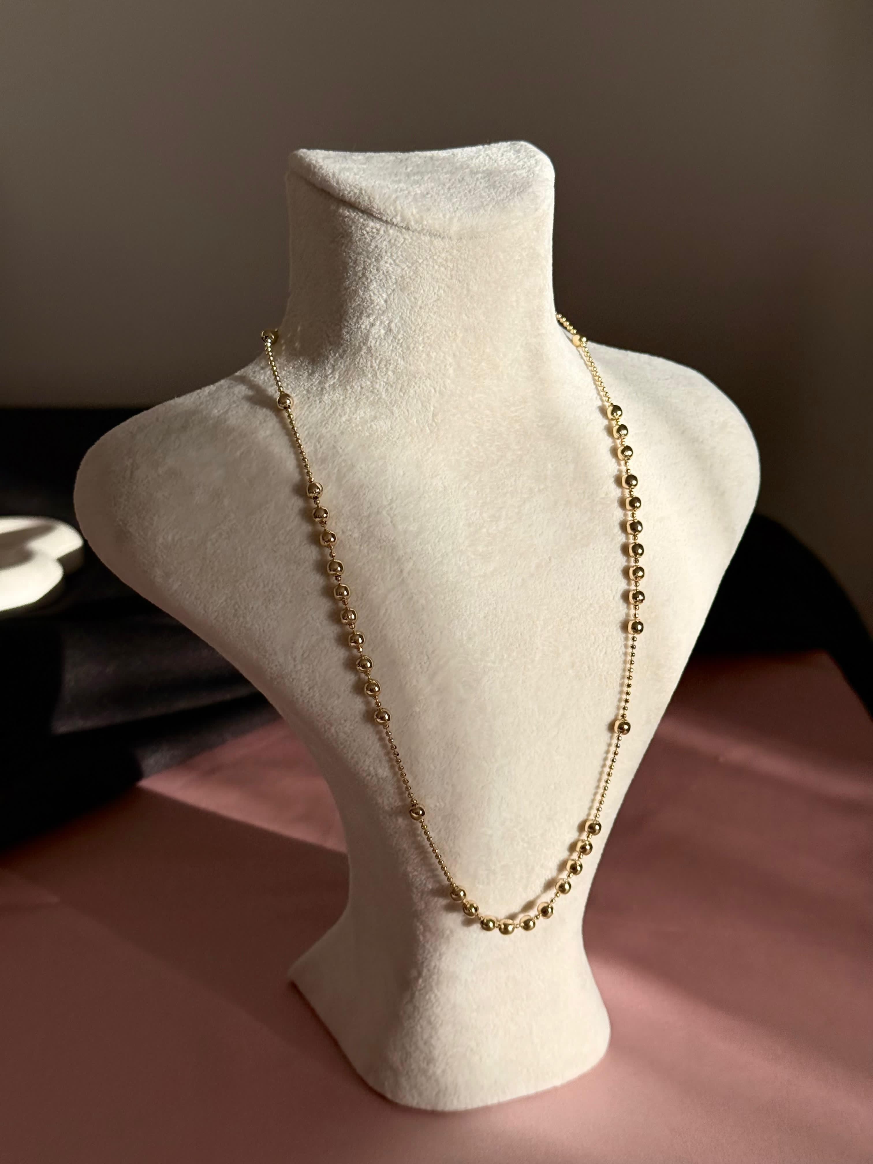 Xuping 14 K Topçuk 45 Cm Kolye 671