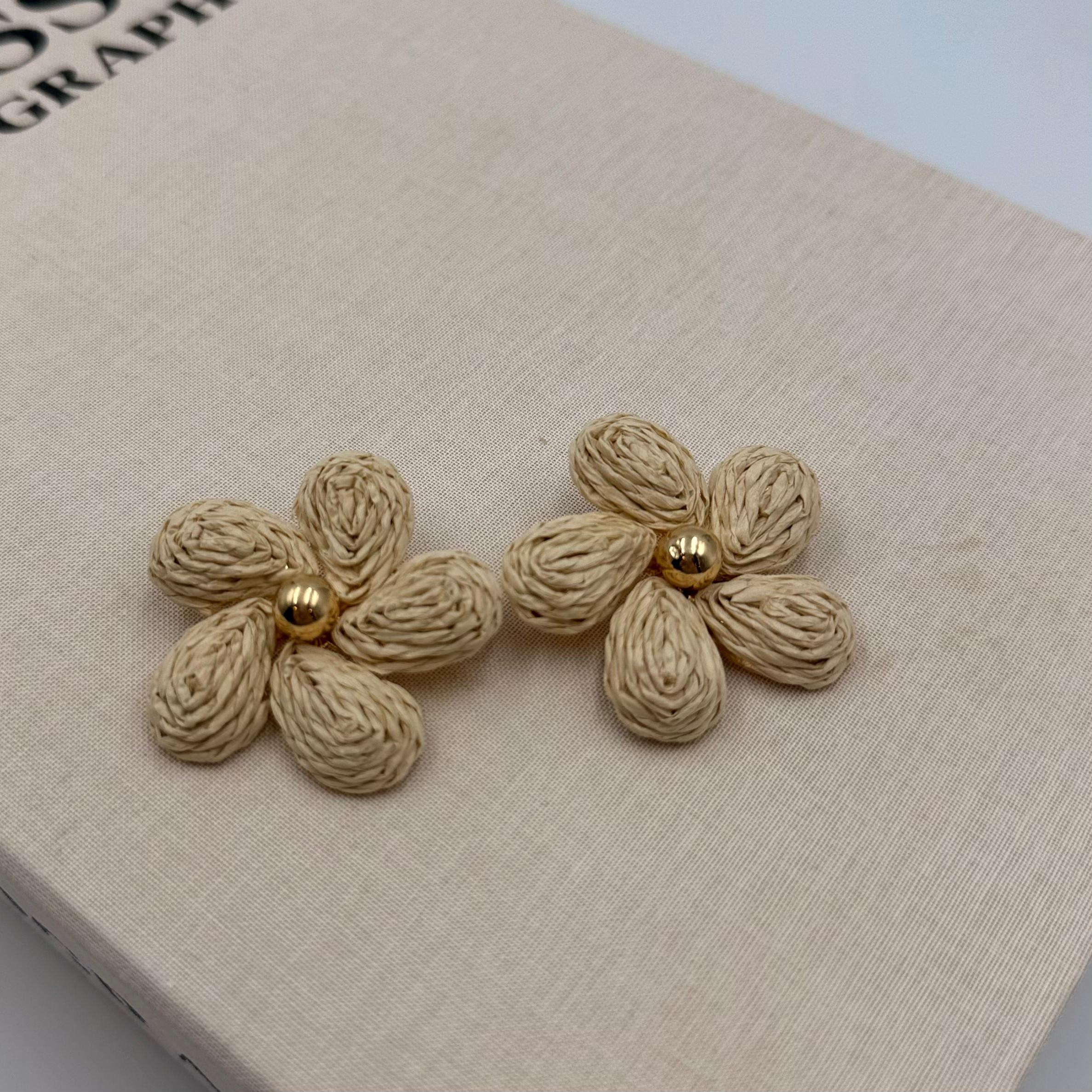 HASIR PAPATYA GOLD DETAYLI KÜPE 550
