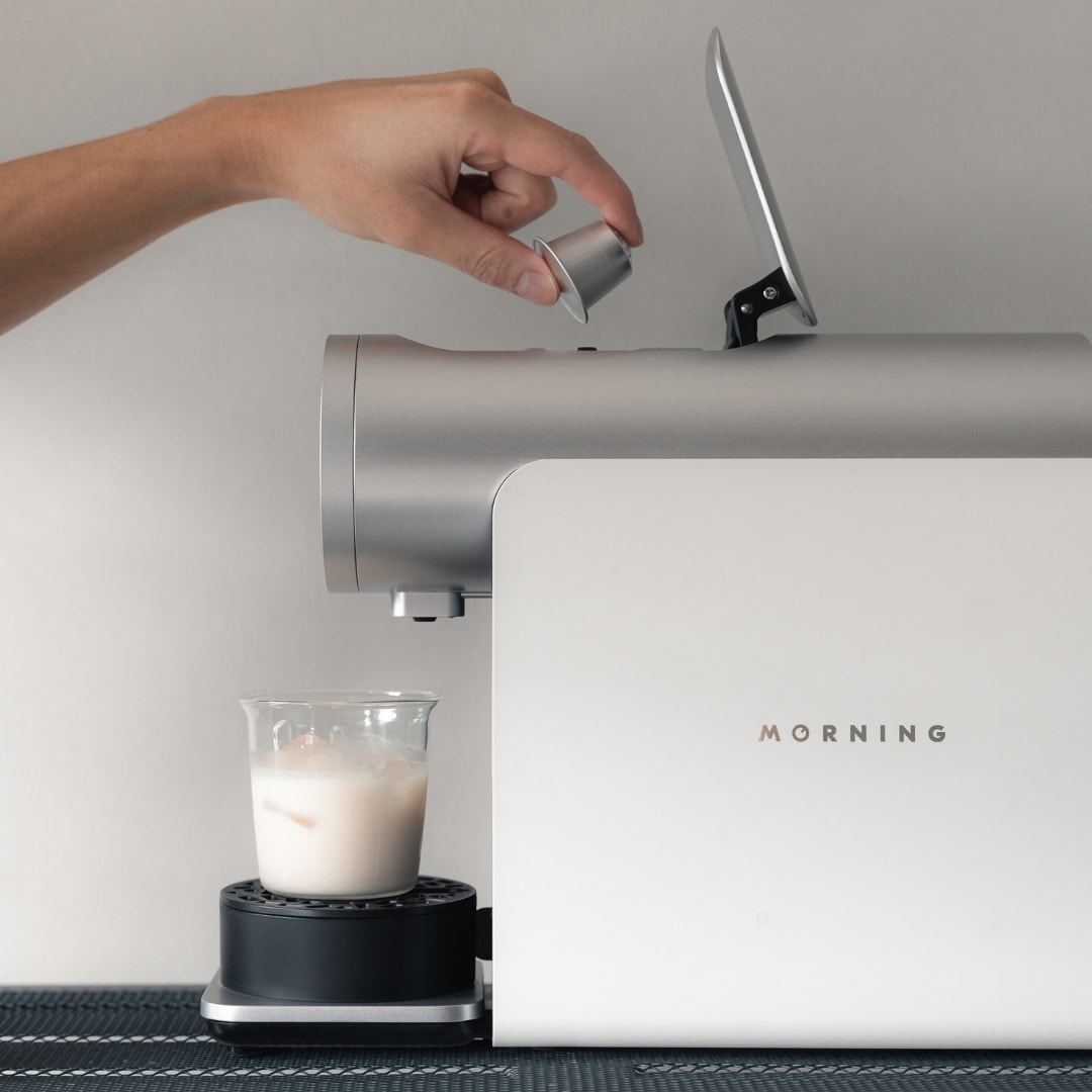 Morning Kapsül Kahve Makinesi Beyaz (Kapsül Kahve Hediyeli)