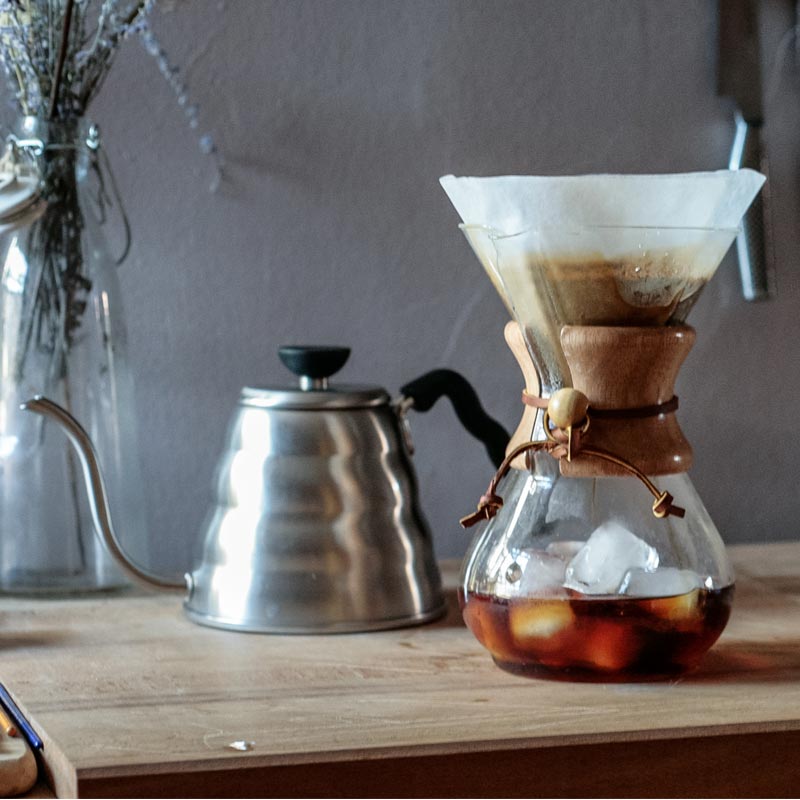 Epinox Chemex Ahşap Tutacaklı Demleme 600 ML (4 Cup)