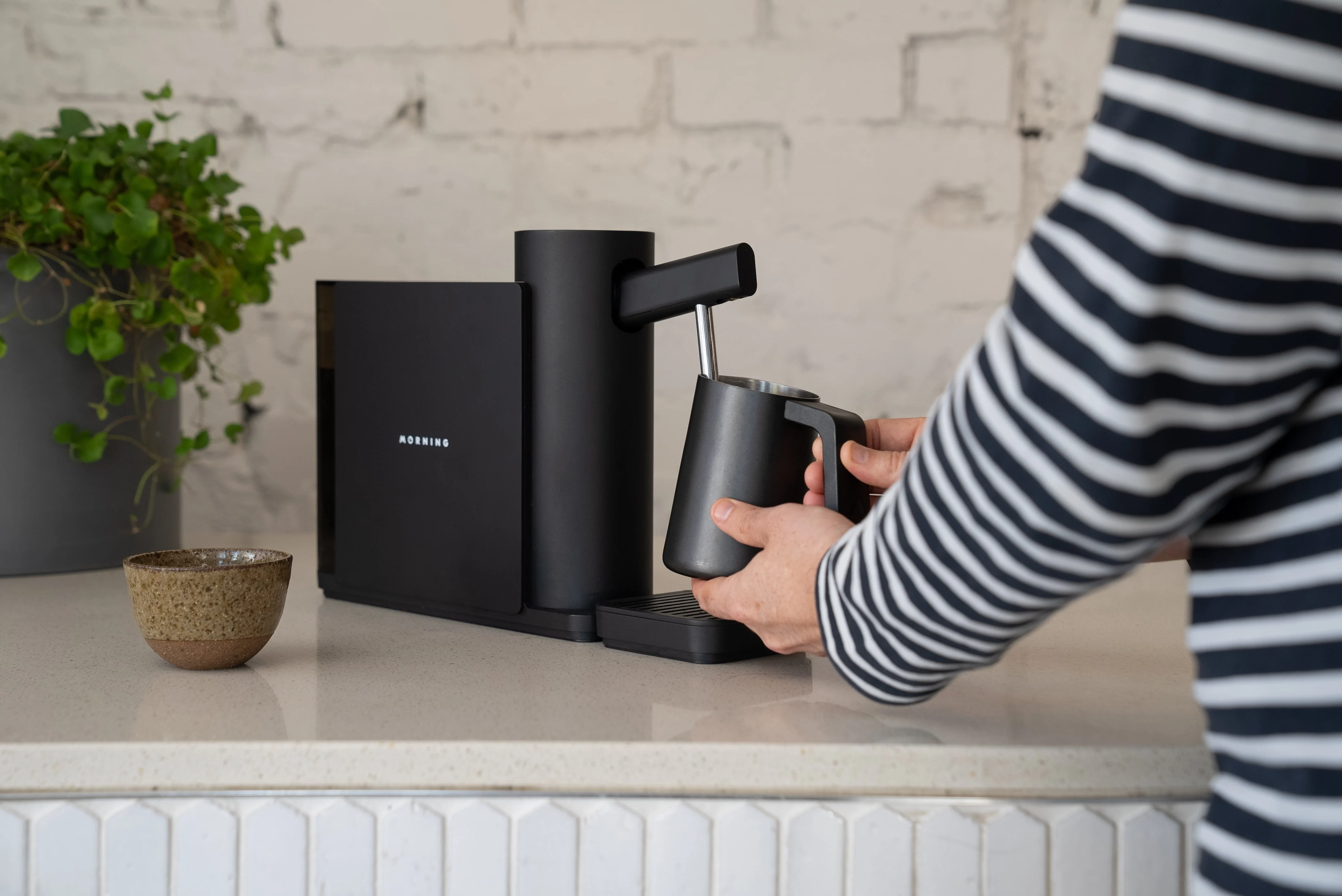 Morning Dream Süt Köpürtme Siyah