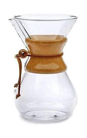 Epinox Chemex Ahşap Tutacaklı Demleme 600 ML (4 Cup)