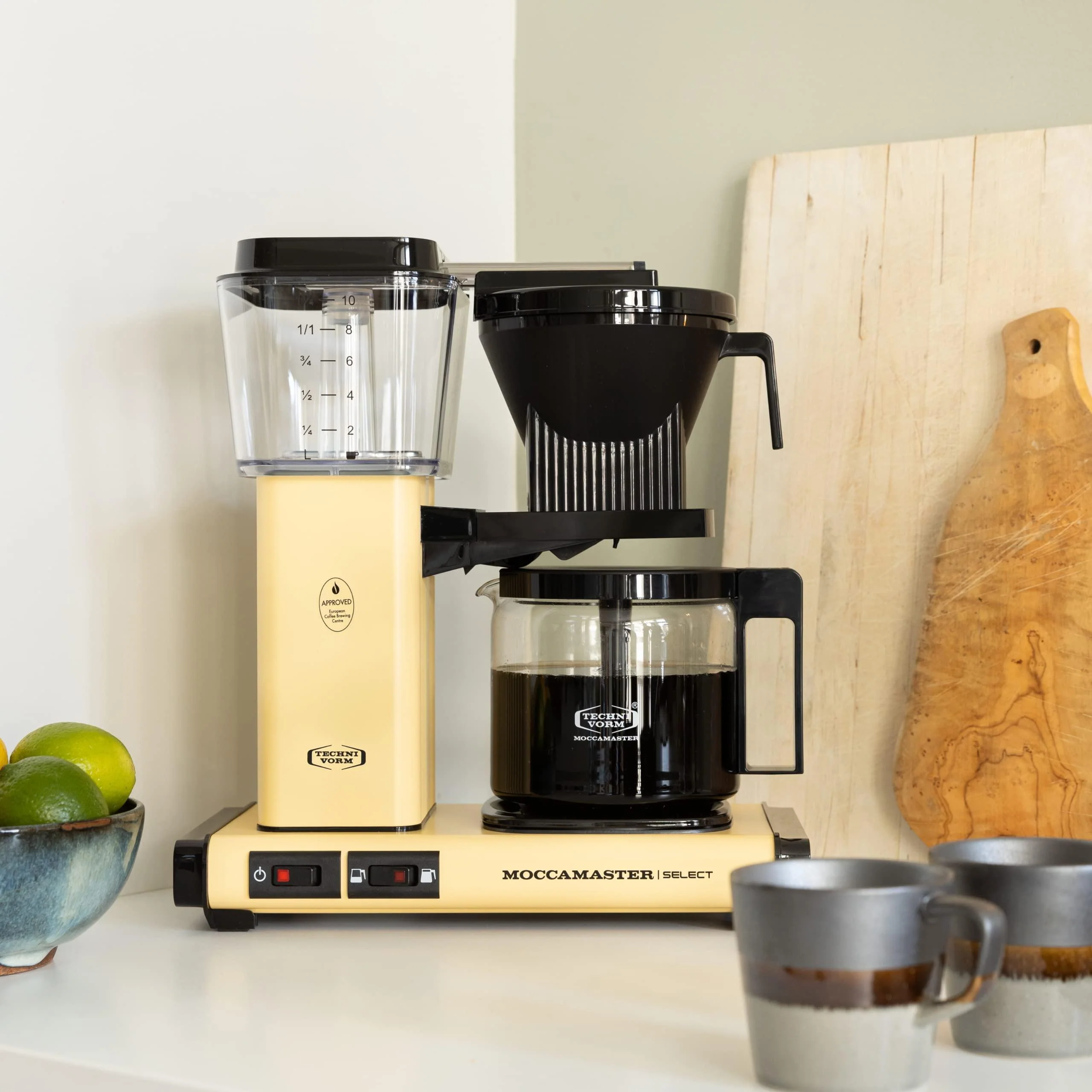 Mocca Master Select Cam Potlu Pastel Sarı (Teşhir Fırsatı - Sıfır Ürün)