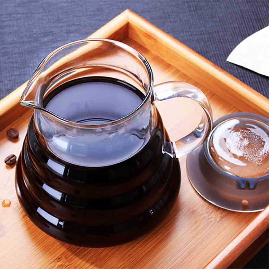 Epinox Cam Kahve Sürahisi 600 ML