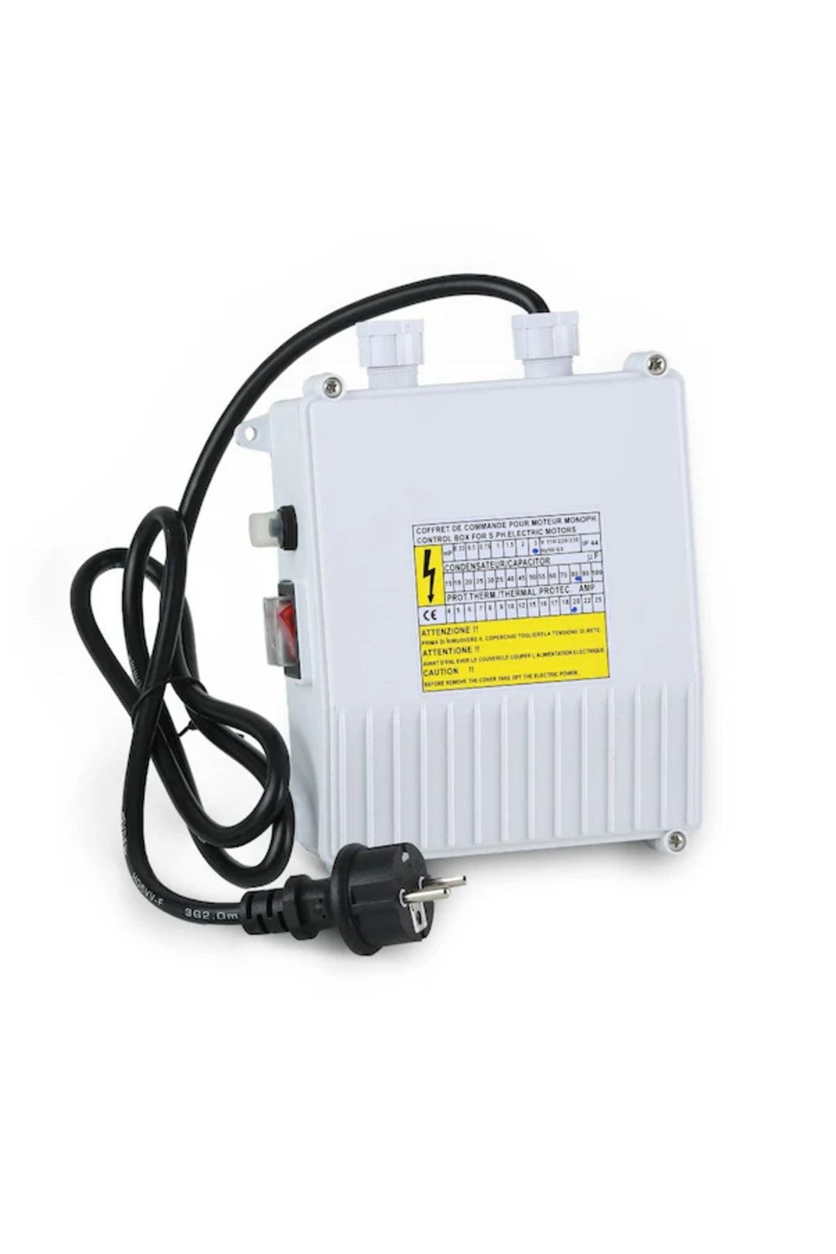 Italyan Teknoloji 3 Hp 9 Kademe Dalgıç Pompa 20 Mt Kablo Ve Panolu 220v (21 TON)