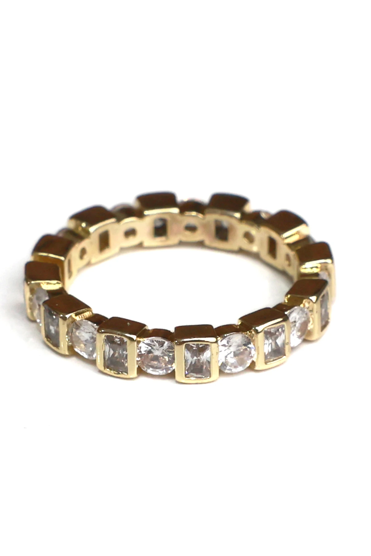 Sonche Kare Taşlı Yüzük 4090