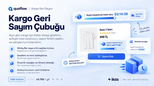 Kargo Geri Sayım Çubuğu ekran görüntüsü 1