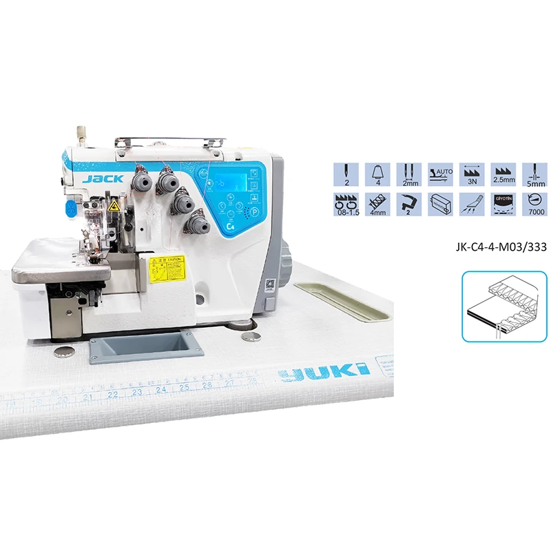 Jack C3 Overlok Makinesi 4 İplik