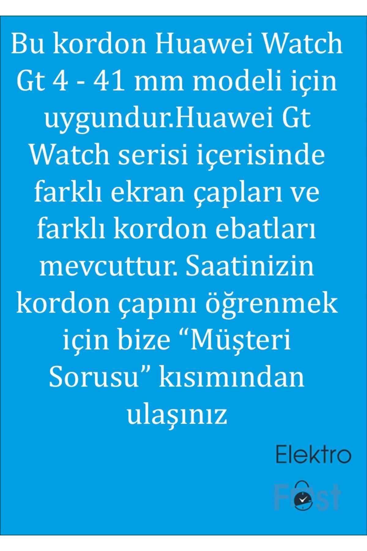 Huawei Watch GT4 41 MM Uyumlu Klasik Paslanmaz Çelik Kordon 18 mm